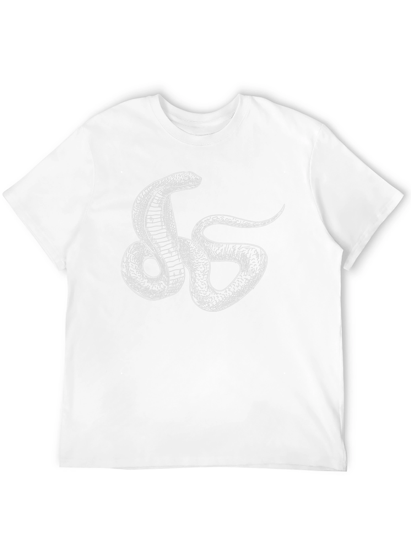 Cobra Graphic Tee - Cool Snake Design - 12