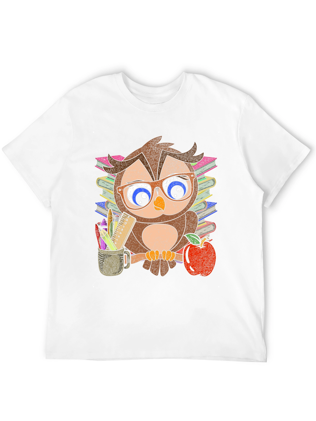 Black Owl Teacher Graphic Tee view 12