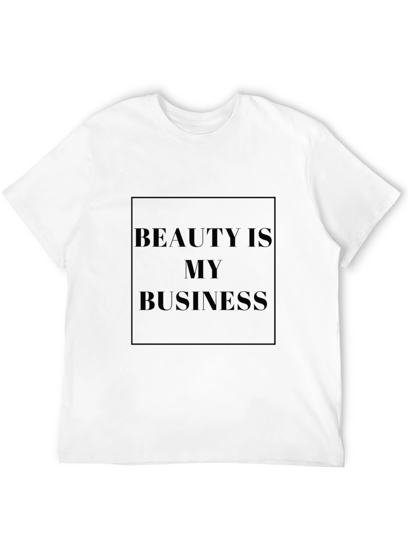 Beauty Is My Business Black Graphic Tee - 12