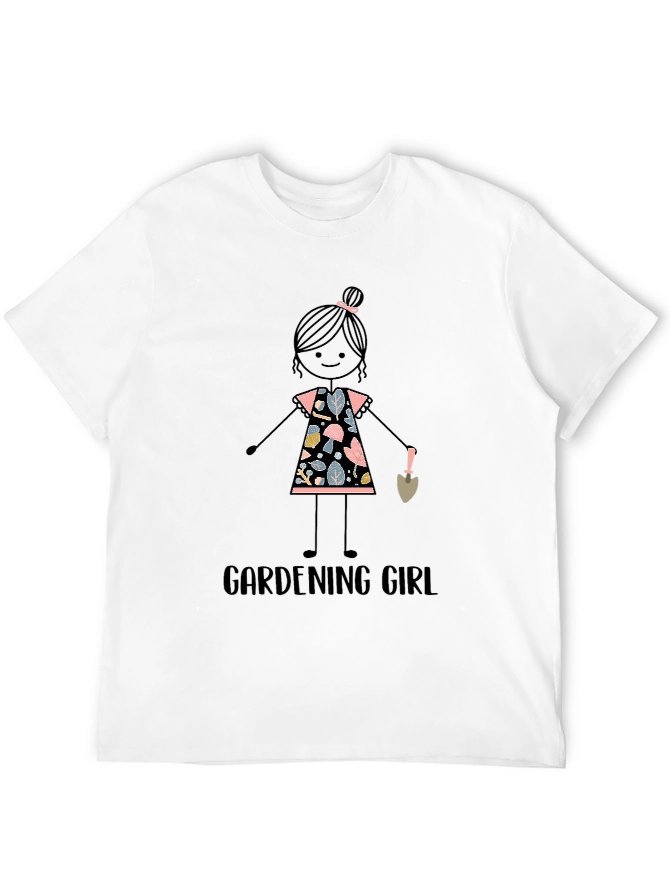 Black Gardening Girl Graphic Tee - Unisex view 12