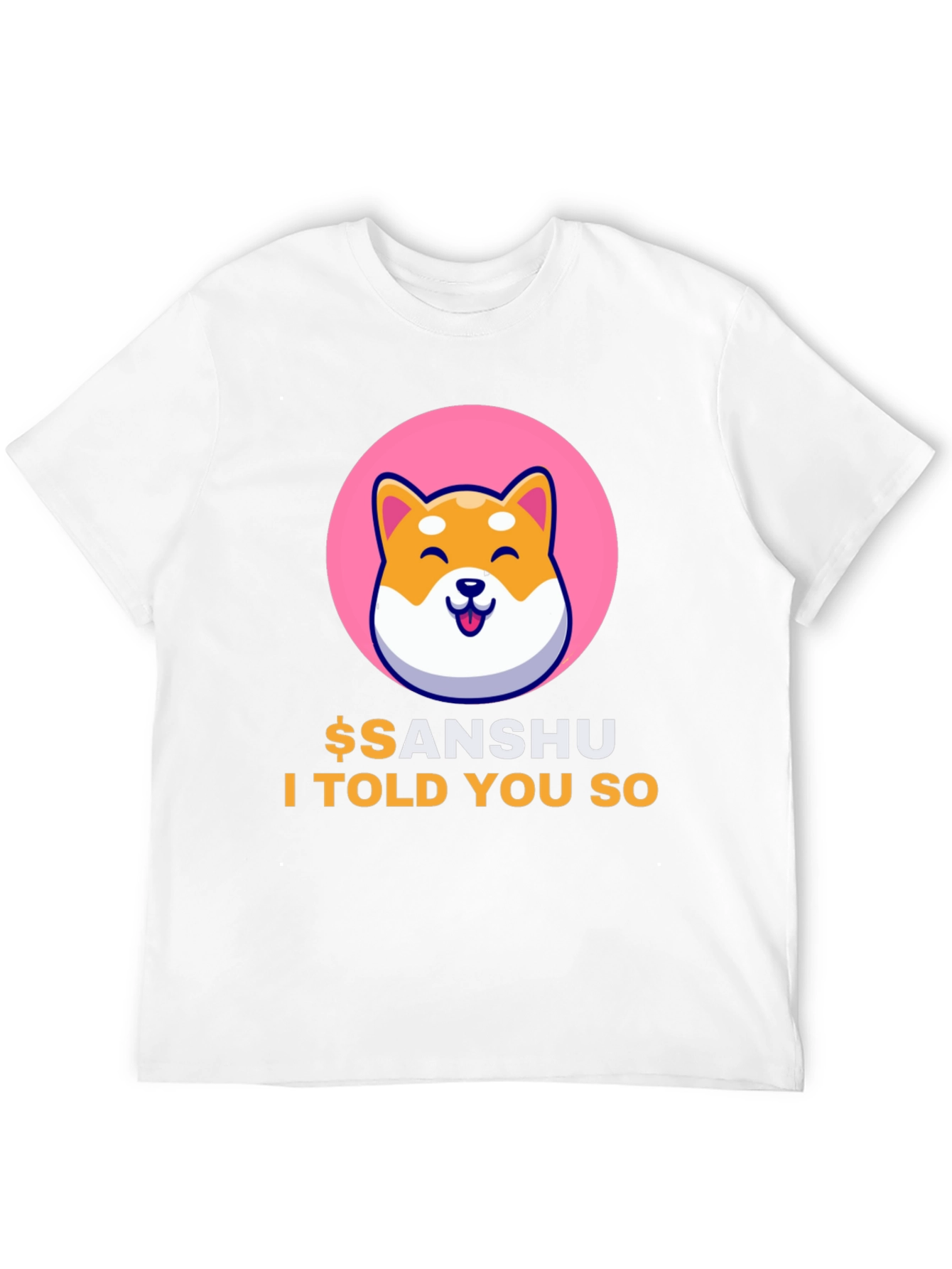 Sanshu Inu Crypto Meme T-Shirt - 12