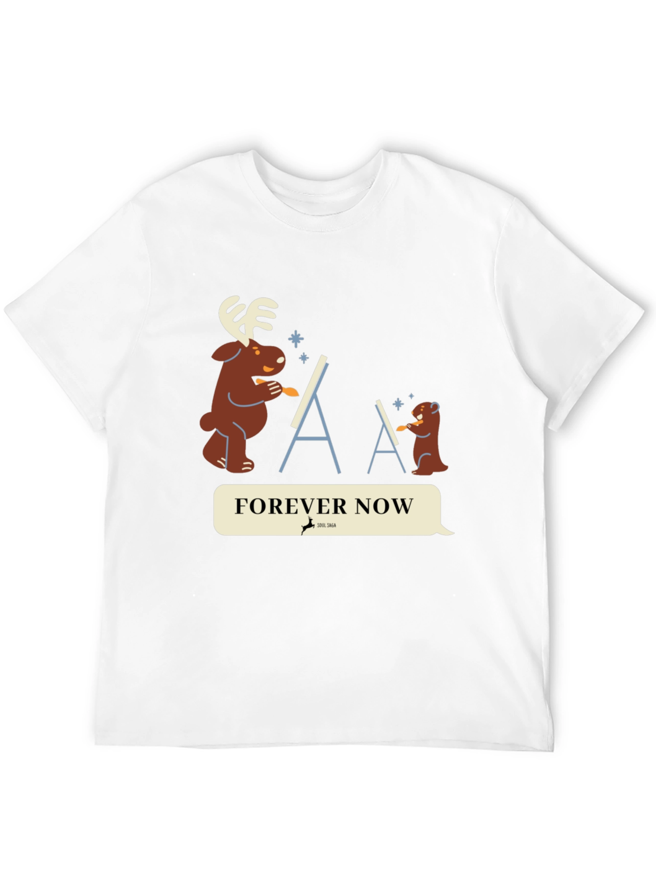 Black Forever Now Graphic T-Shirt view 12