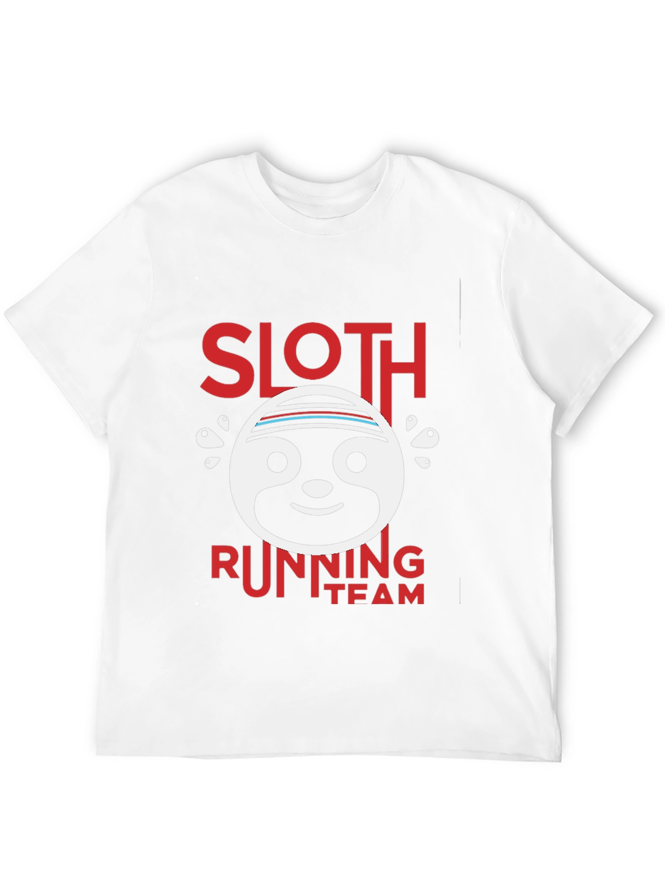 Black Sloth Running Team Graphic T-Shirt view 12