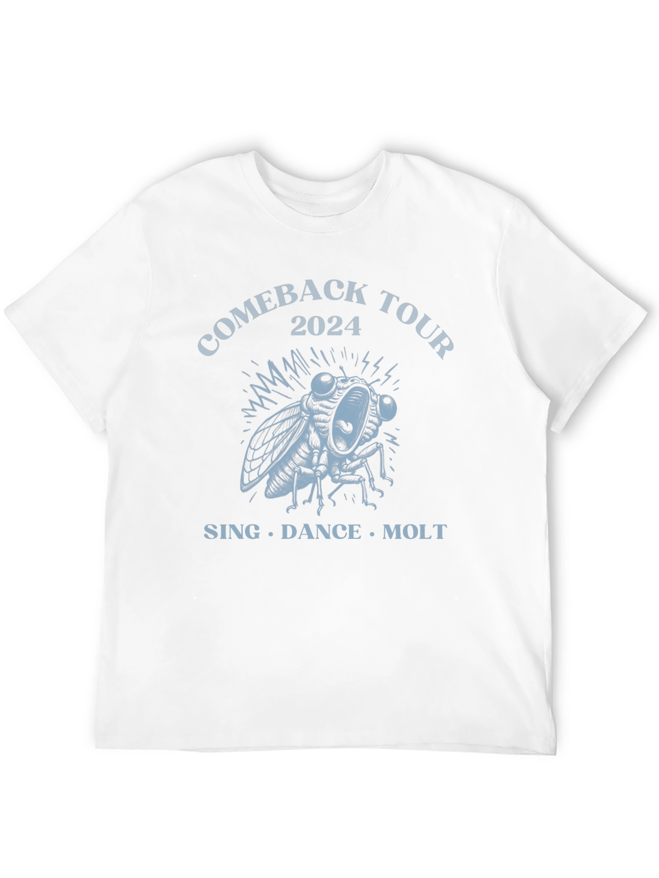 Black Comeback Tour 2024 Cicada Graphic Tee view 12