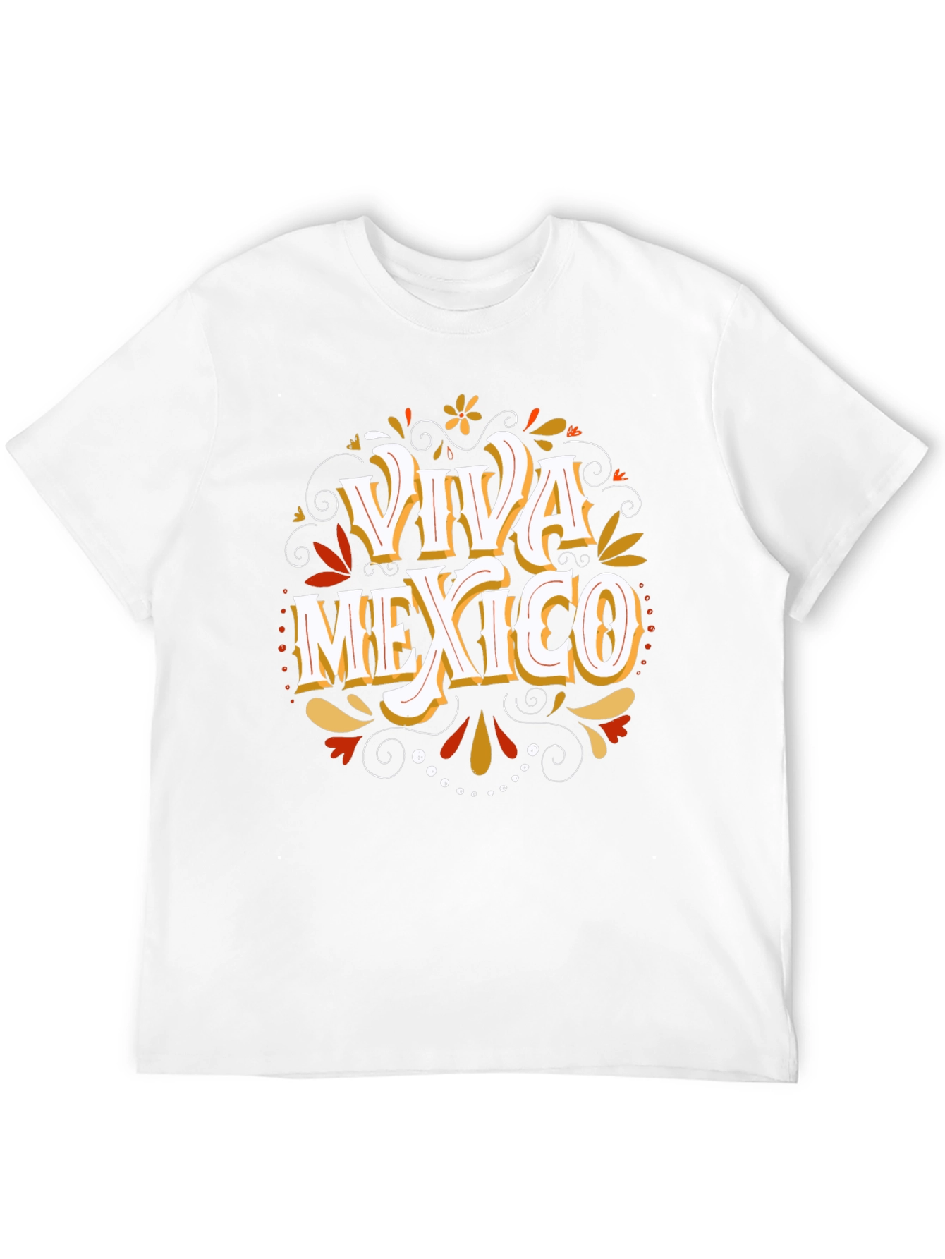Viva Mexico Graphic Tee - Black Crew Neck - 12