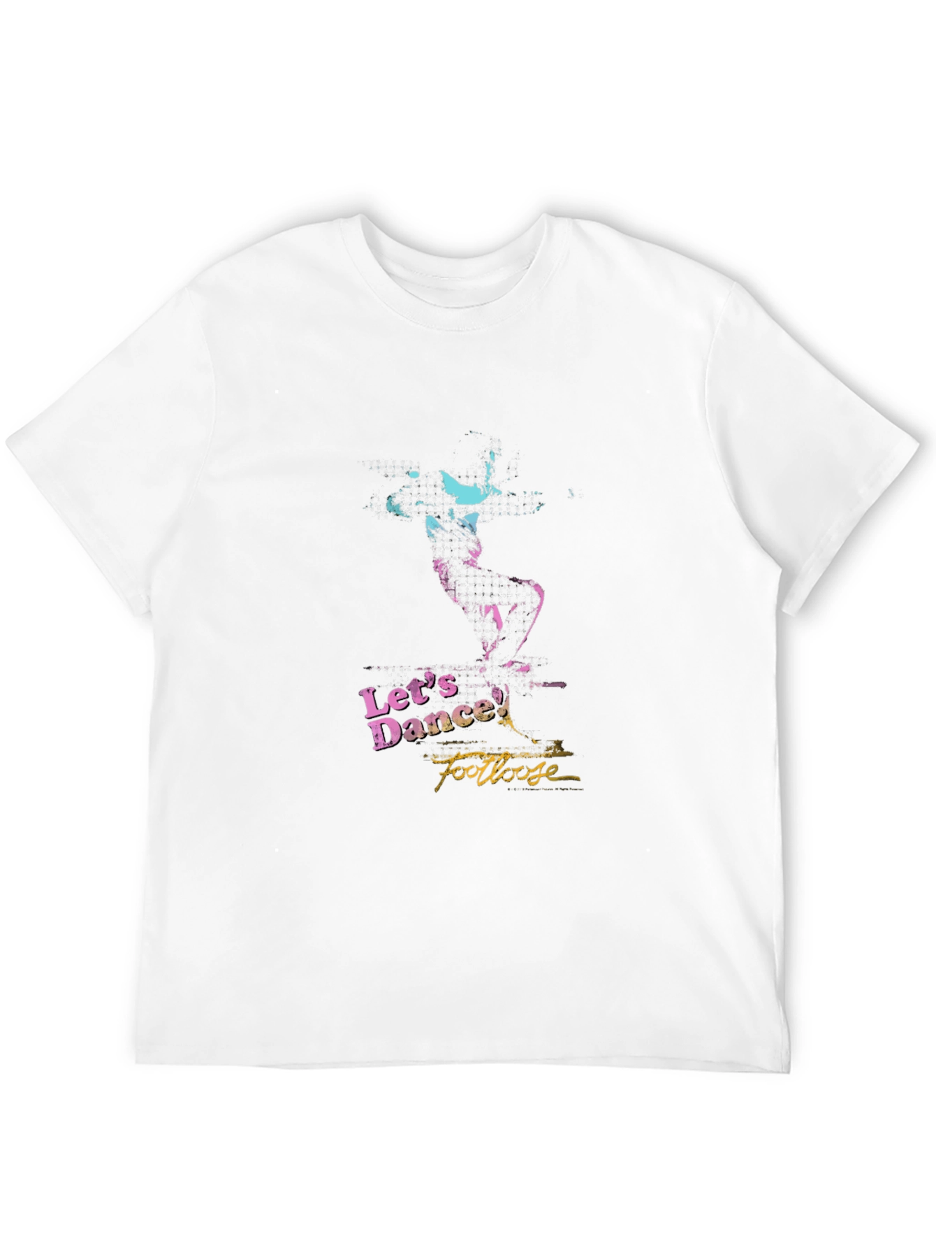 Black Let's Dance Footloose T-Shirt - Retro Style view 12
