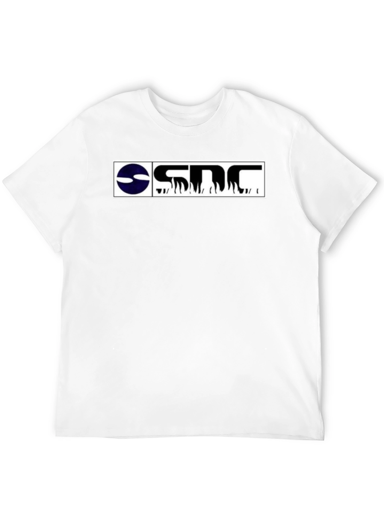 Black Graphic Print Crew Neck T-Shirt - Black view 12