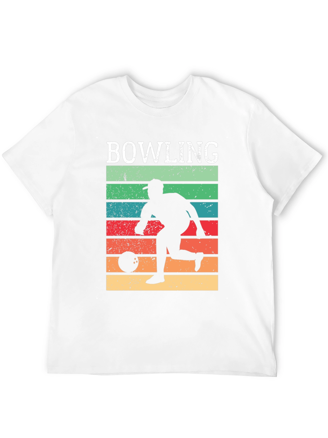 Black Retro Bowling T-Shirt view 12