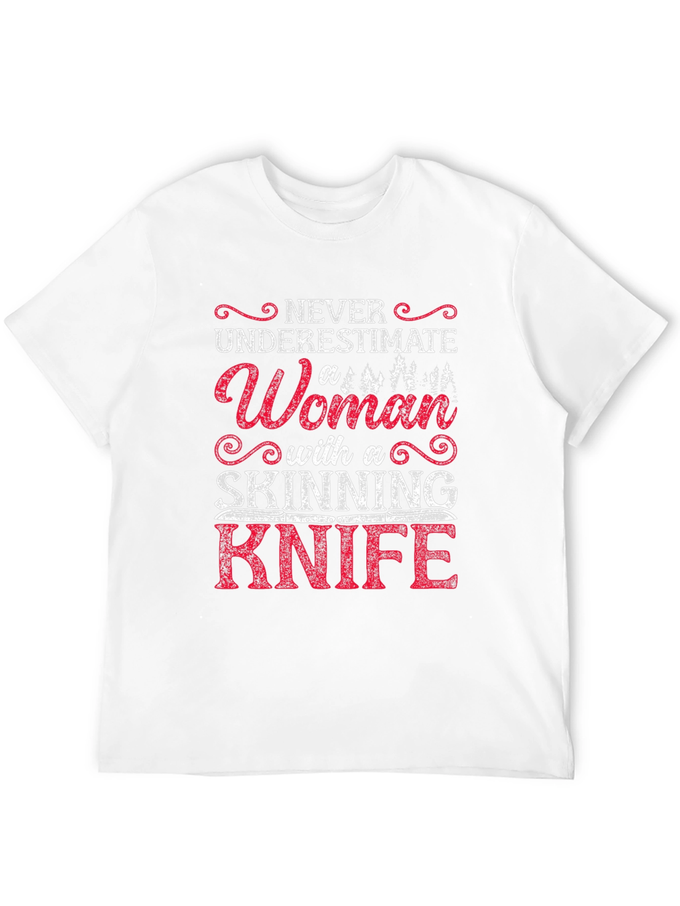 Black Woman with Skinning Knife T-Shirt view 12