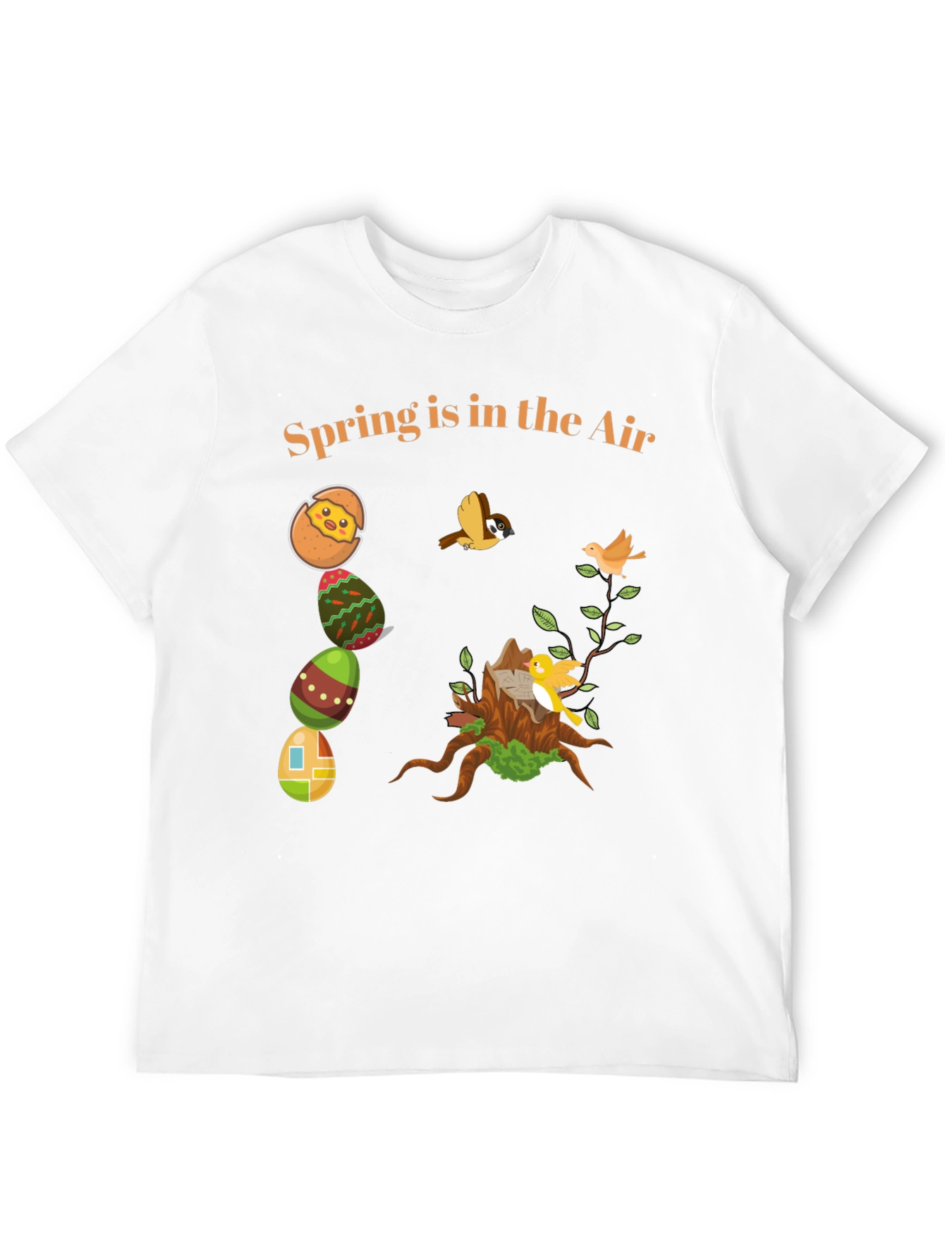 Black Spring is in the Air Graphic T-Shirt view 12