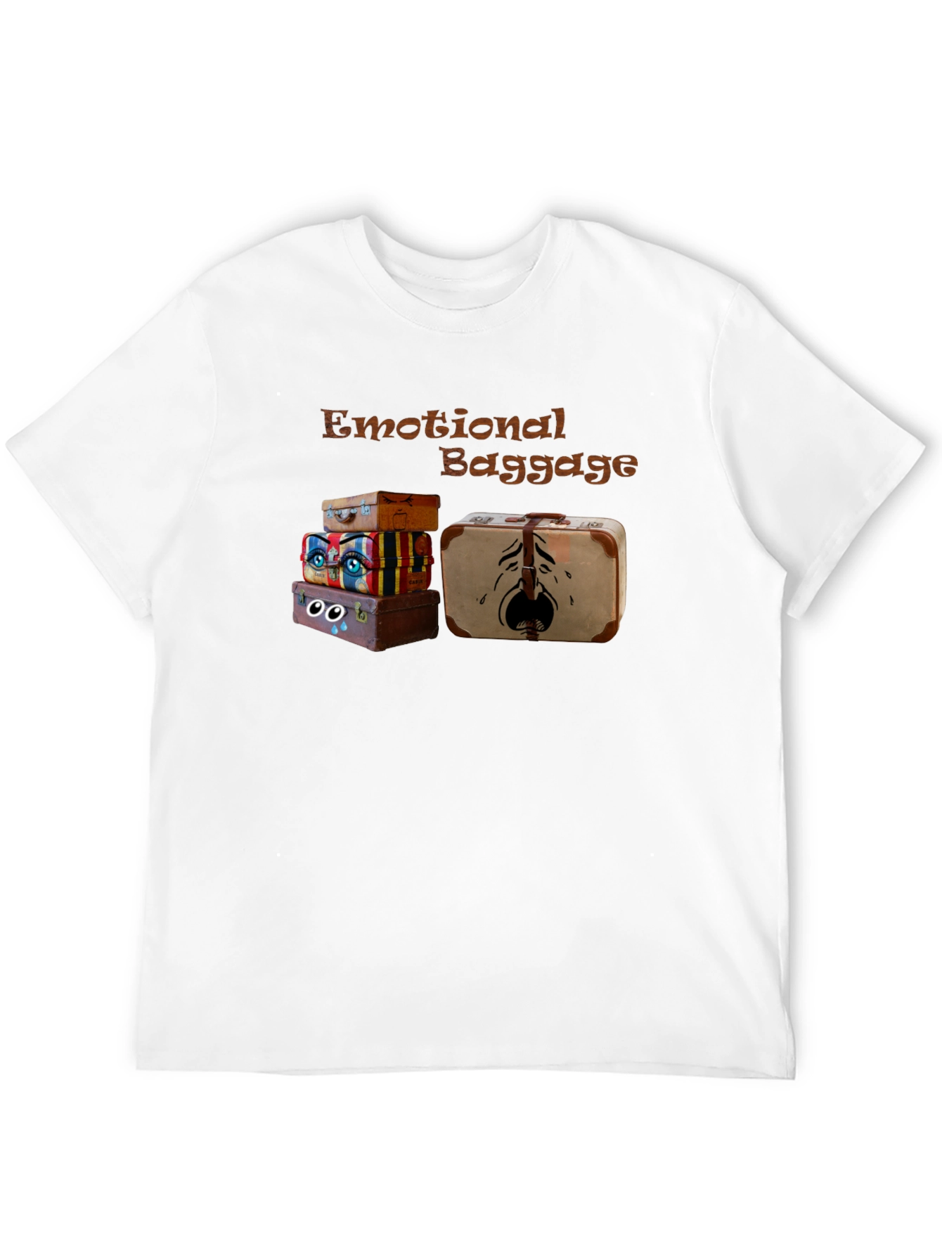 Emotional Baggage Graphic Tee - Unique Design - 12