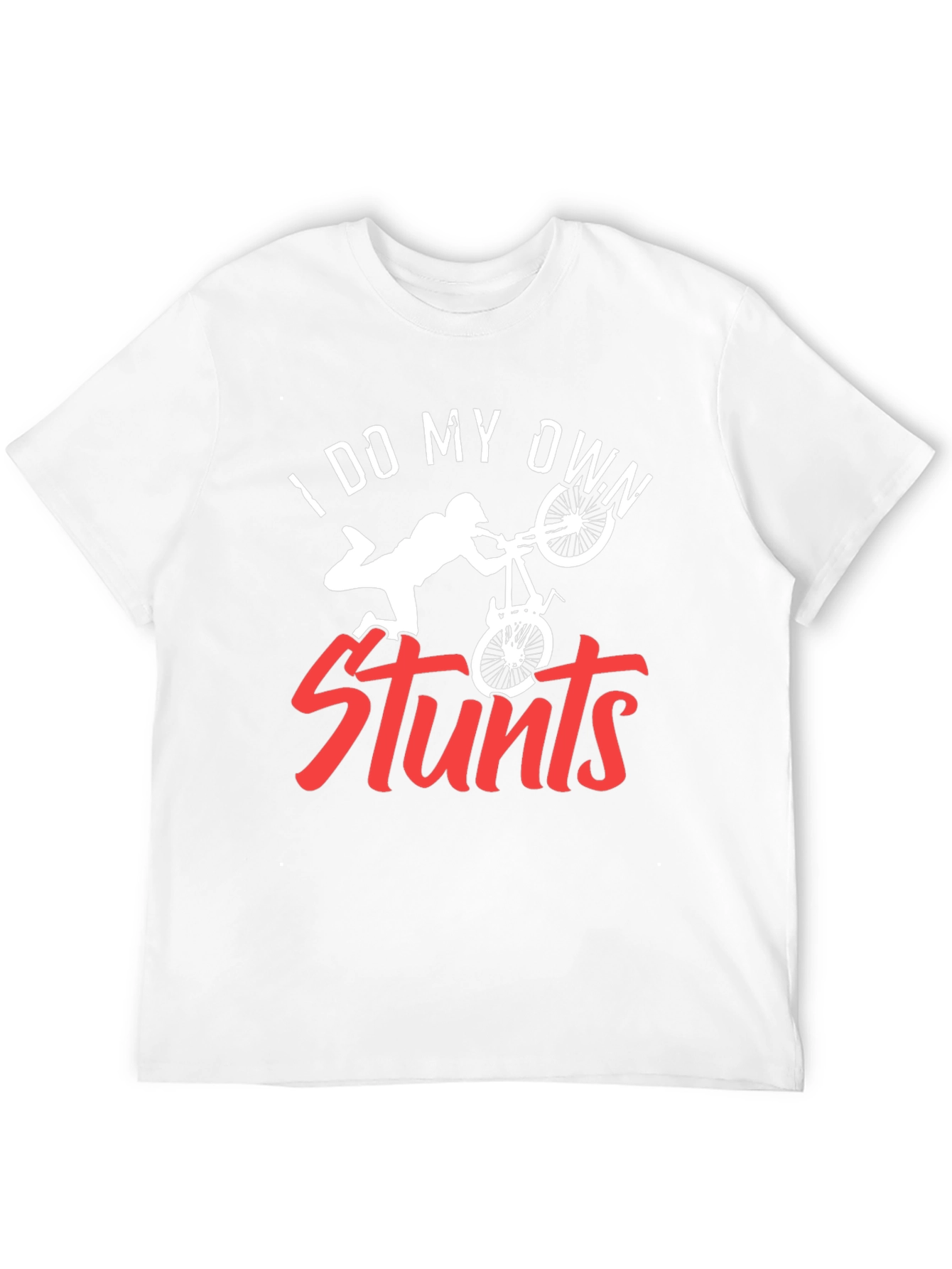 Black I Do My Own Stunts Graphic Tee - Black view 12