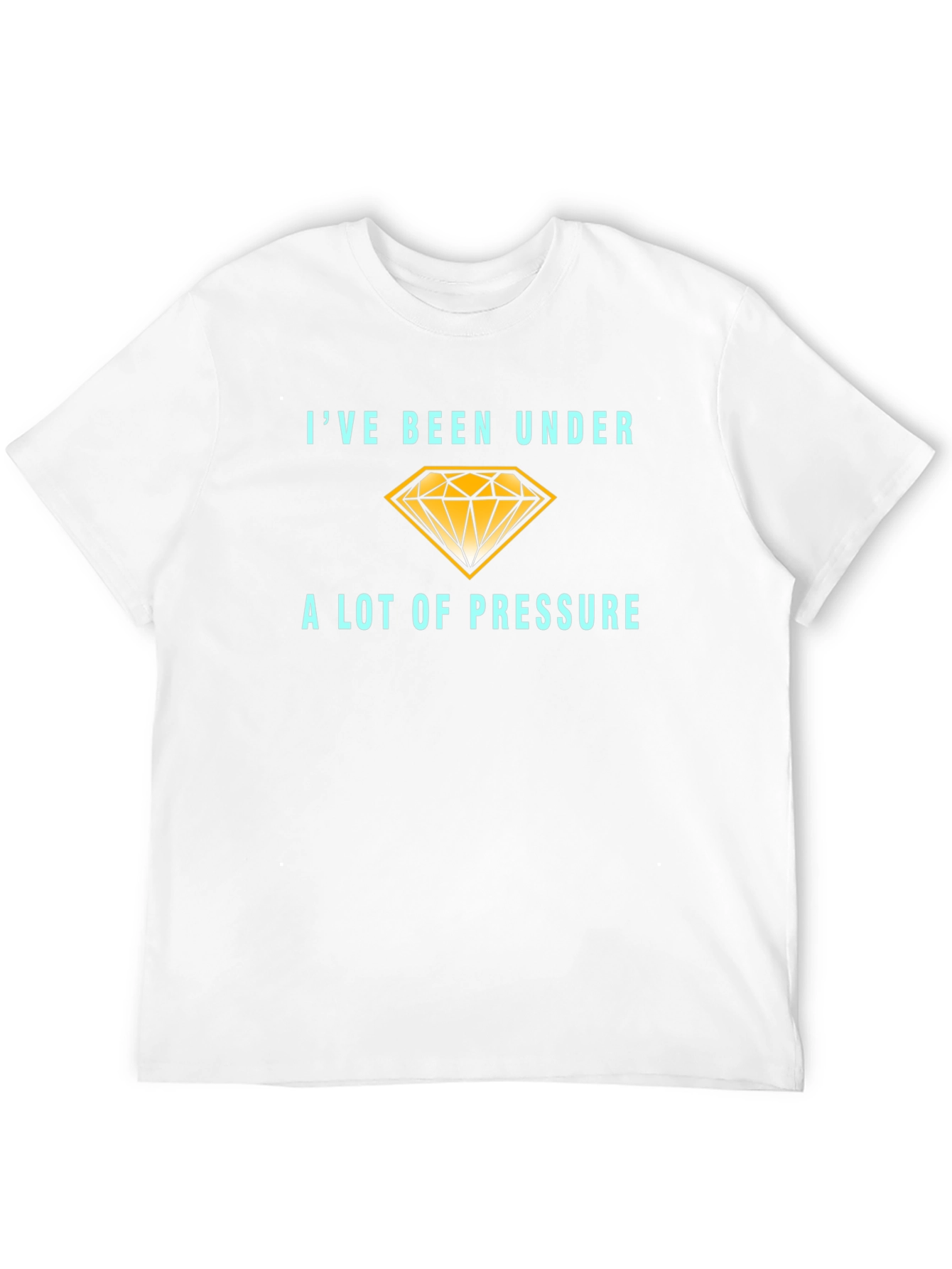 Black I've Been Under a Lot of Pressure T-Shirt view 12