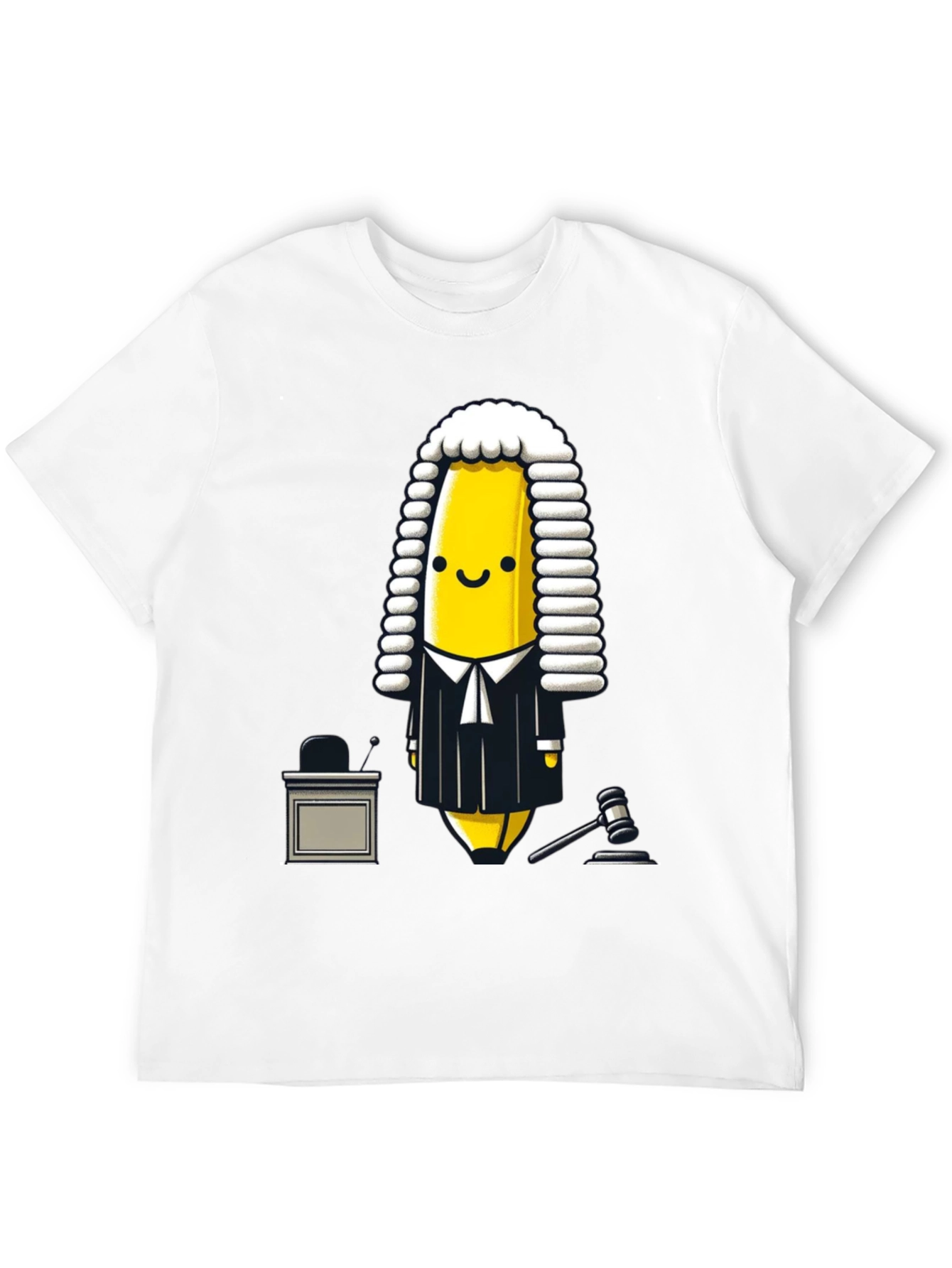 Banana Judge T-Shirt - Funny Lawyer Tee - 12