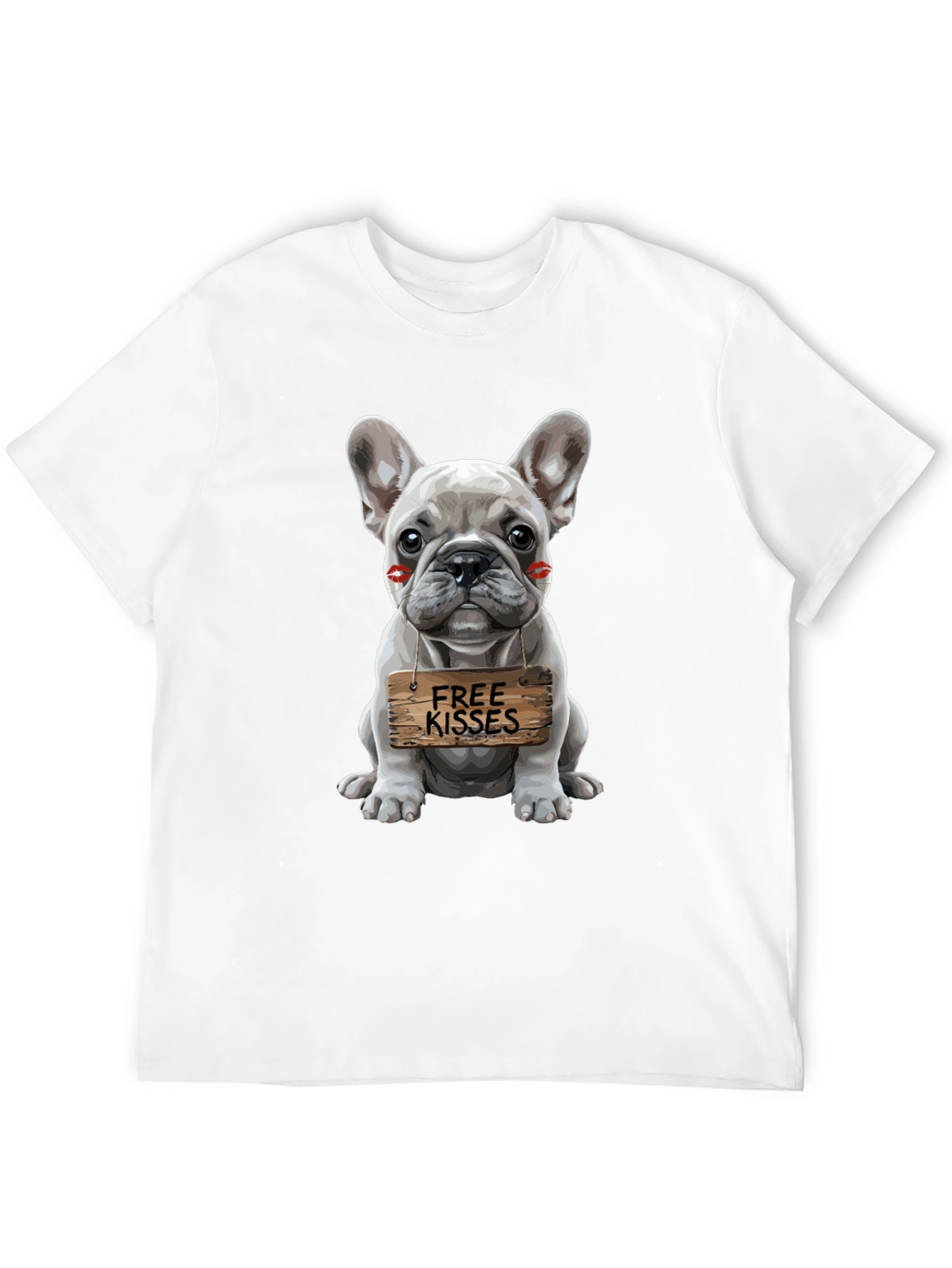Black Dog Kisses Graphic Tee view 12