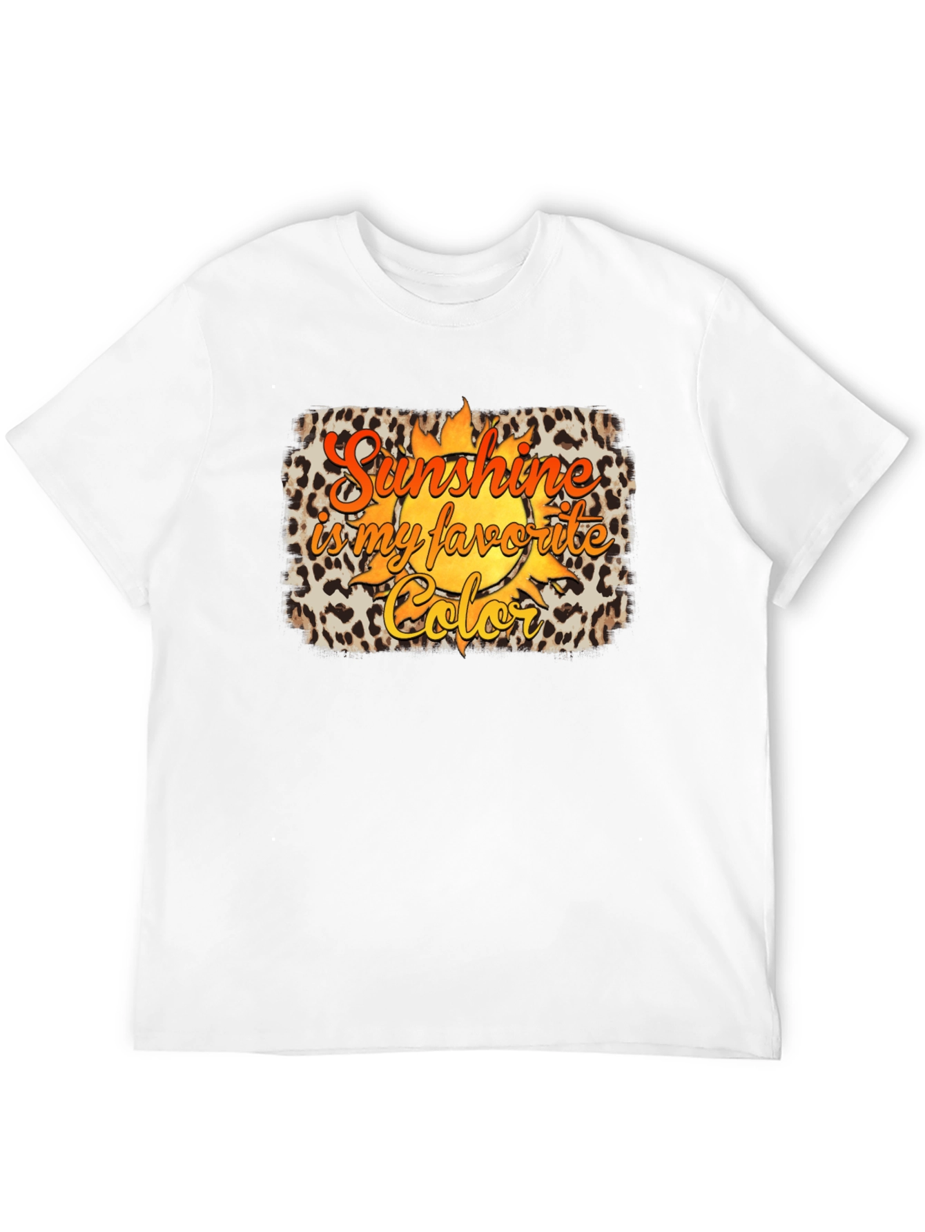 Black Sunshine is My Favorite Color Graphic T-Shirt view 12