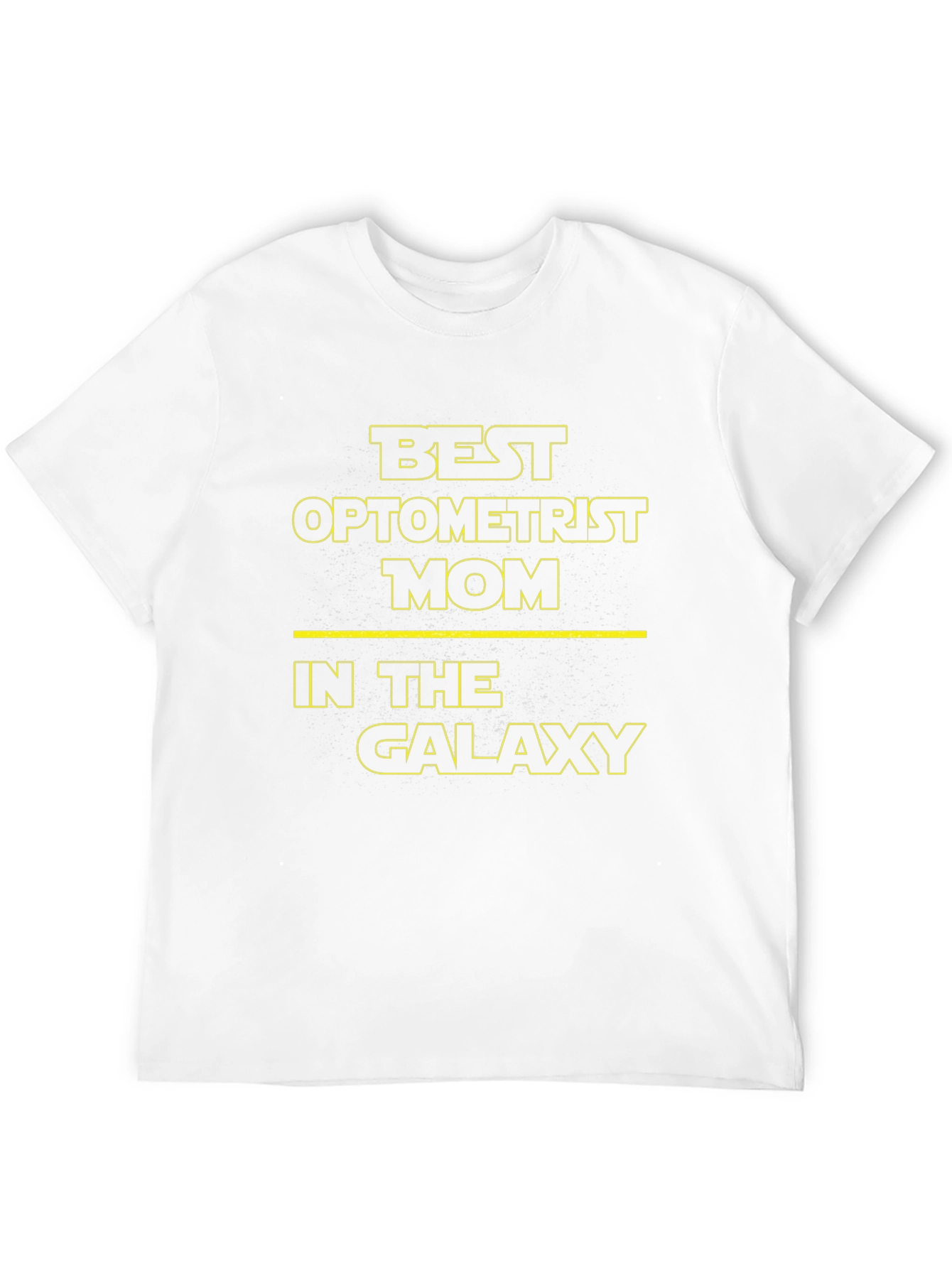 Black Best Optometrist Mom Galaxy Graphic Tee view 12
