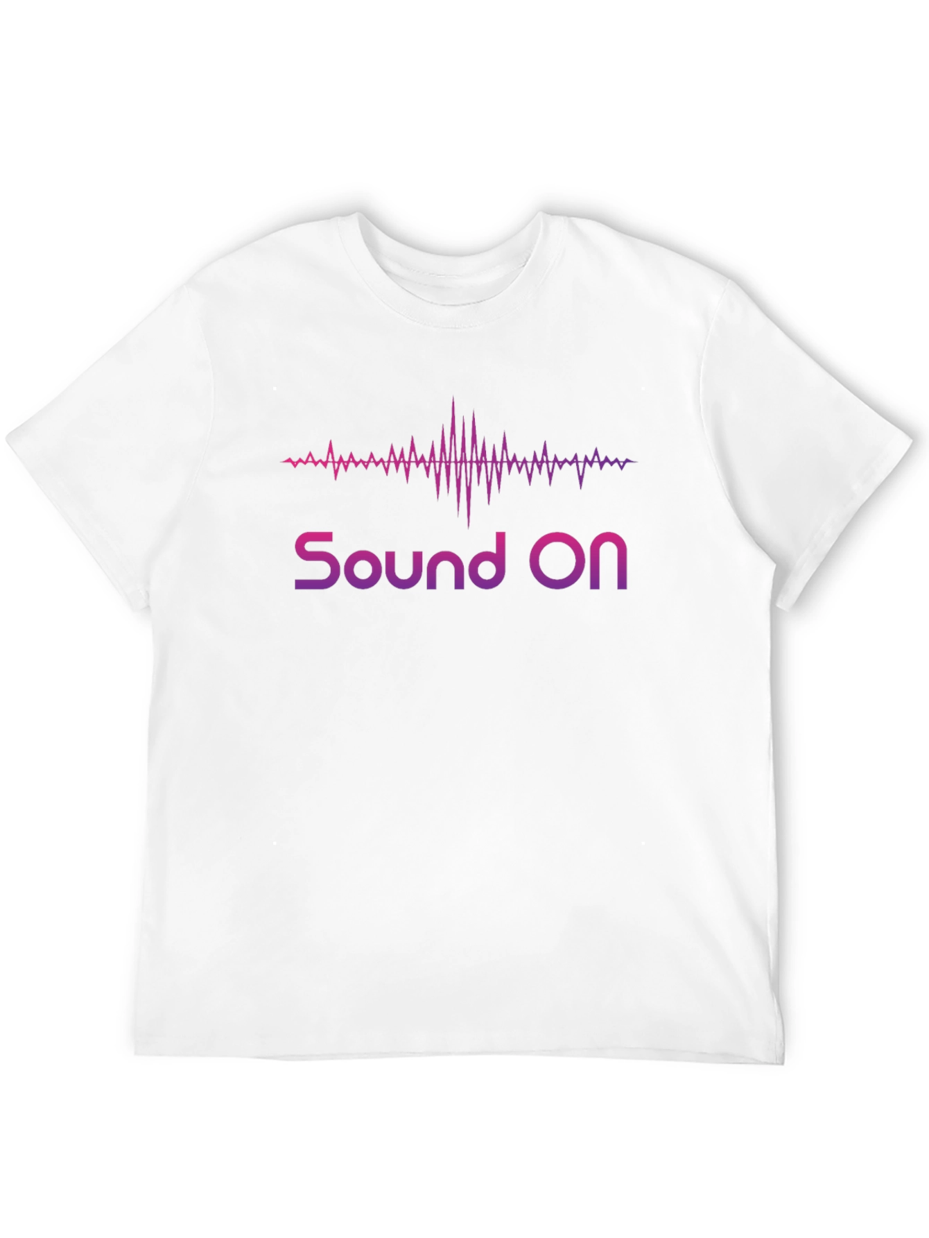 Black Sound On Graphic Tee - Music Lover T-Shirt view 12