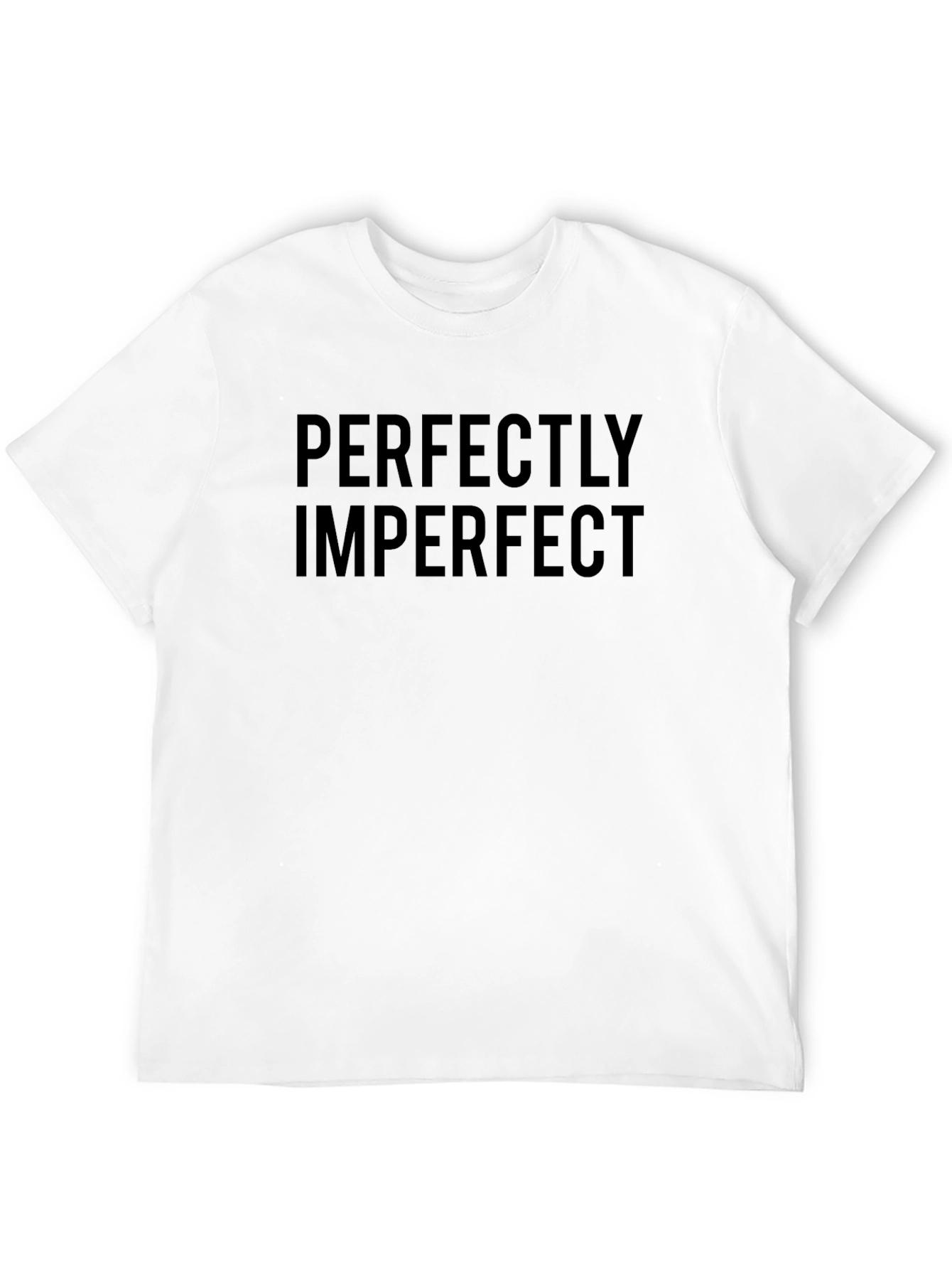 Black Perfectly Imperfect Black T-Shirt view 12
