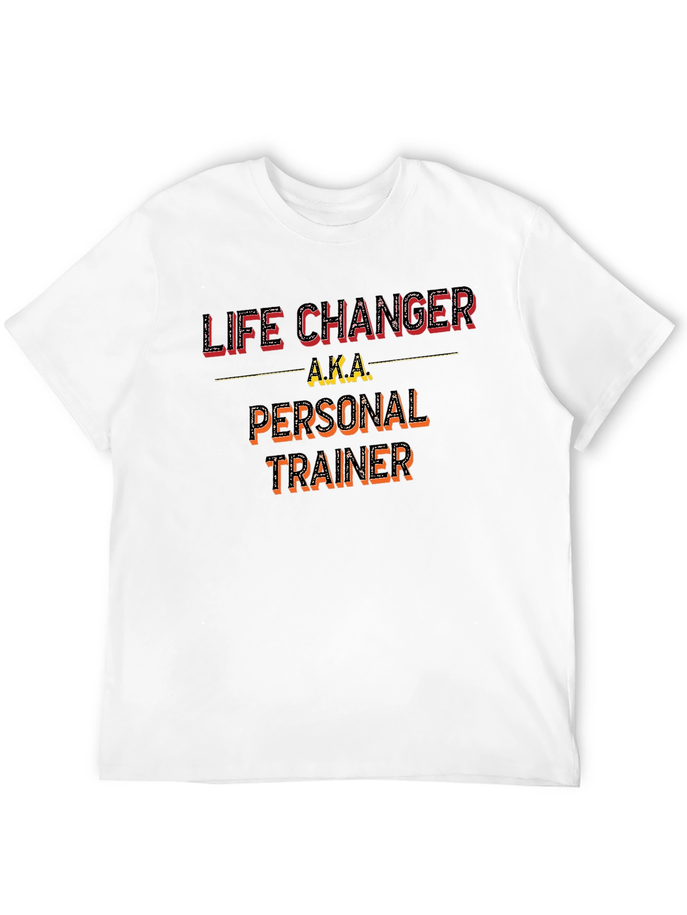 Black Life Changer Personal Trainer T-Shirt view 12