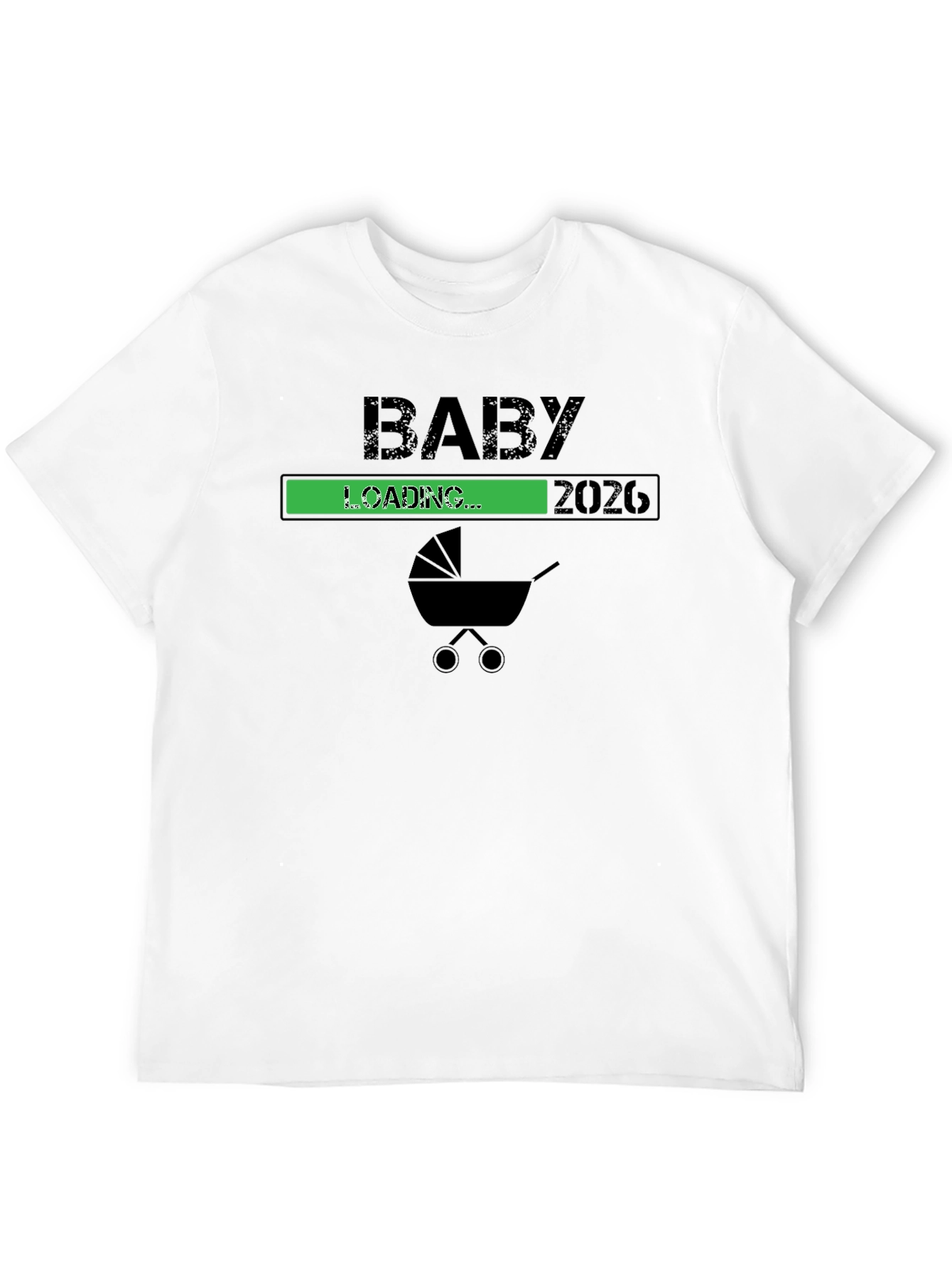 Black Baby Loading 2026 T-Shirt - Expecting Parents Gift view 12
