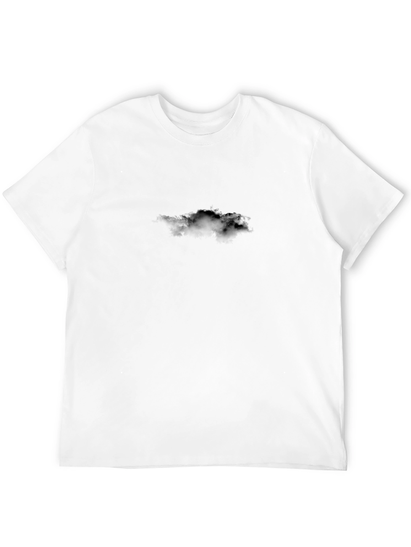 Black Men's Solid Black Crew Neck T-Shirt view 12