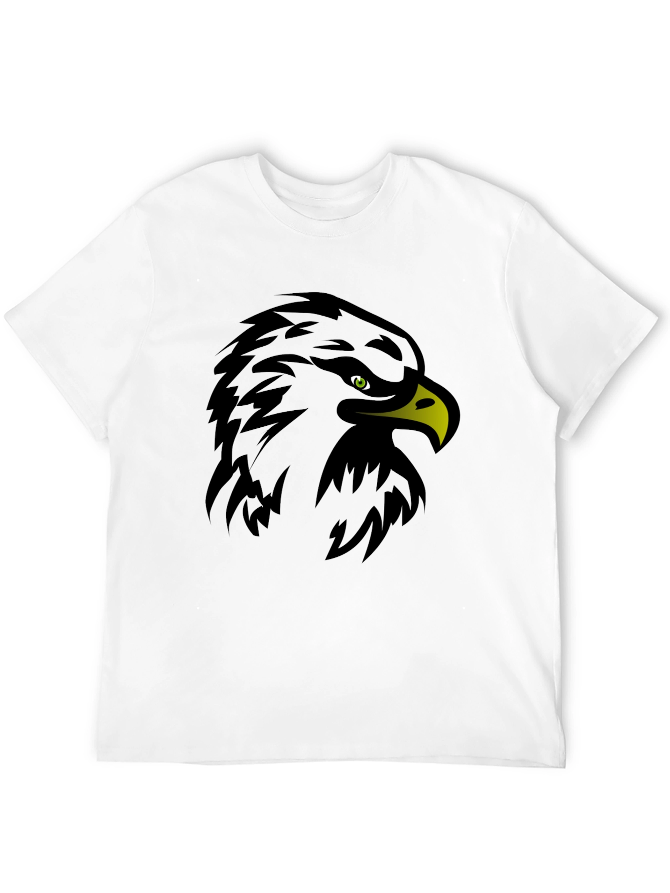 Black Eagle Graphic Black T-Shirt - Bold Design view 12