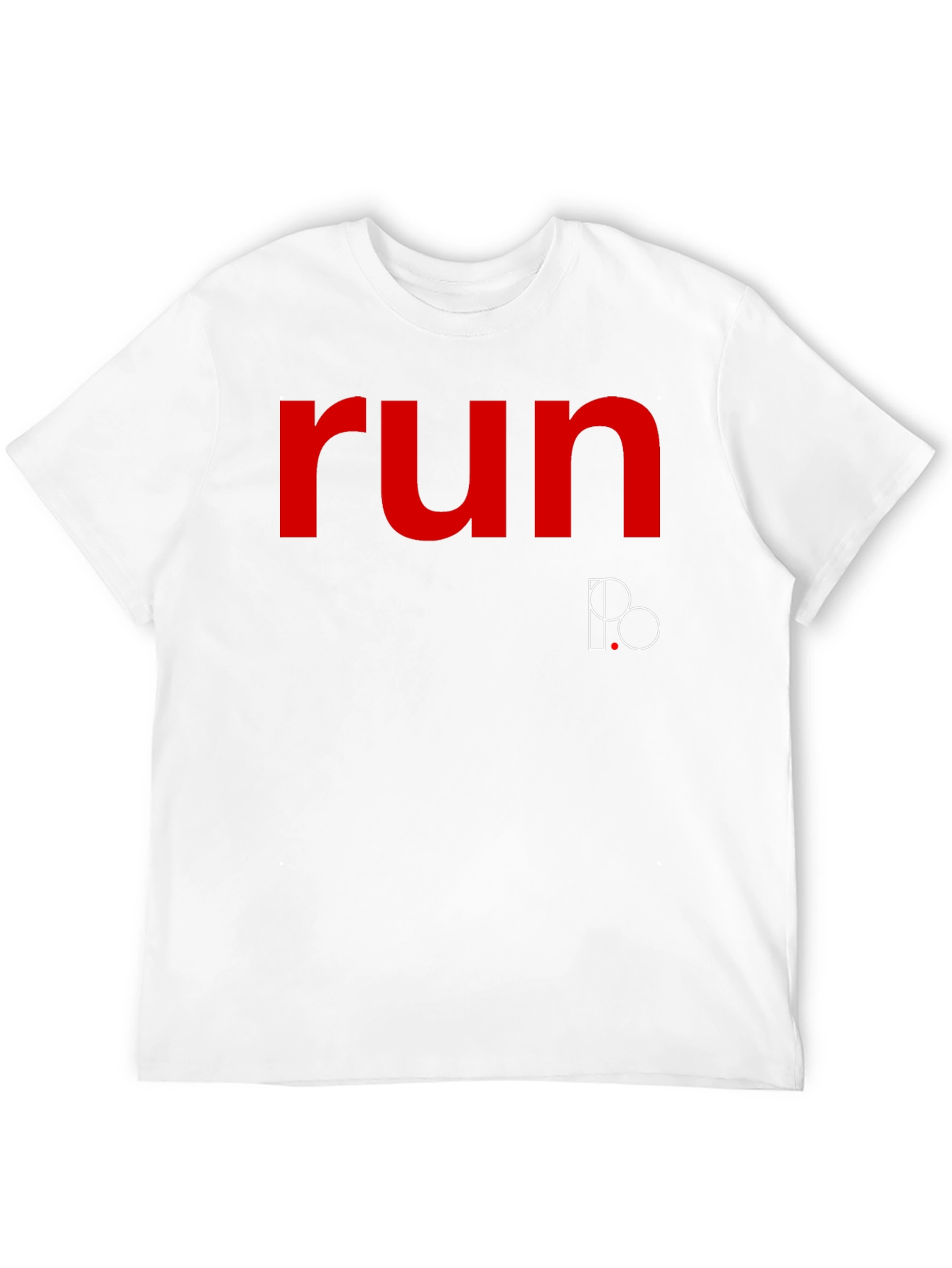 Black Run IPO Graphic T-Shirt - Men's Black Tee view 12