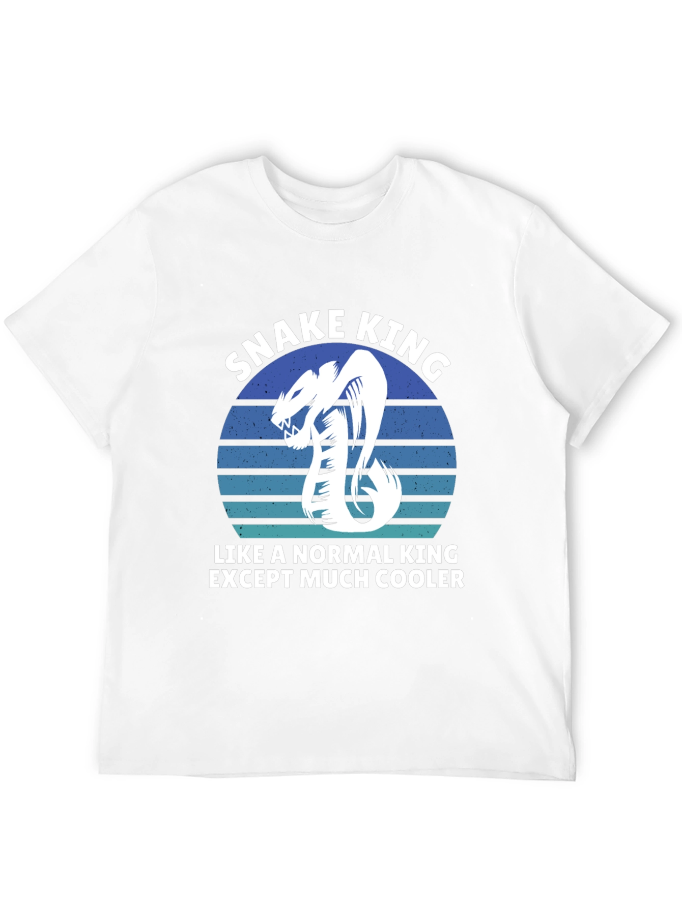 Black Snake King Graphic Tee - Cooler Than Normal view 12