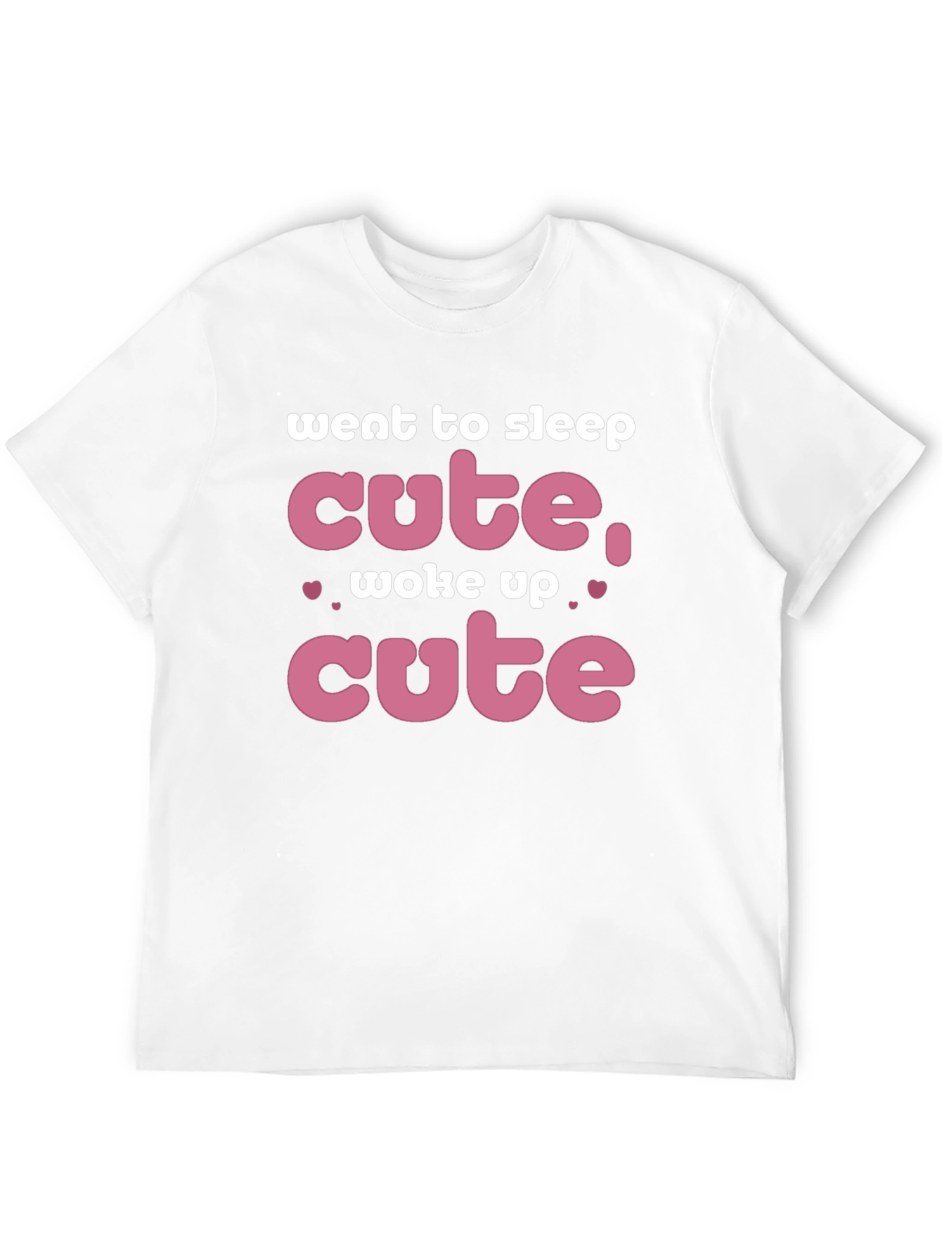 Black Went to Sleep Cute T-Shirt view 12