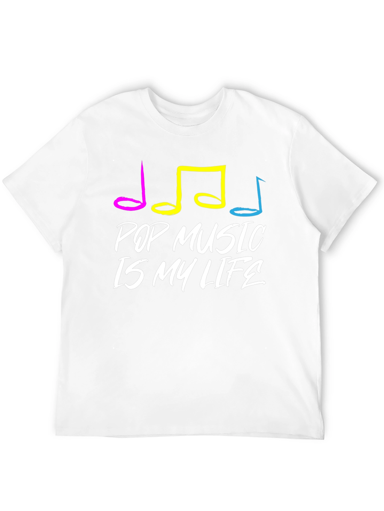 Black Pop Music Is My Life T-Shirt view 12