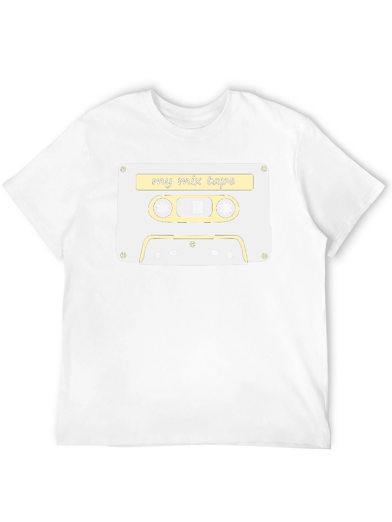 My Mix Tape Graphic Tee - Retro Cassette T-Shirt - 12