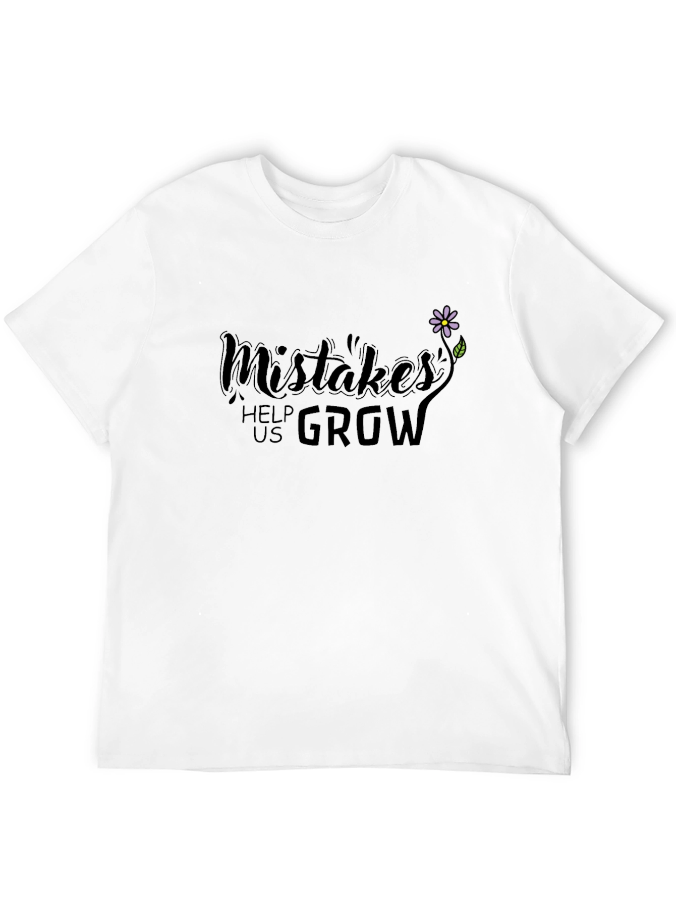 Mistakes Help Us Grow Graphic T-Shirt - 12