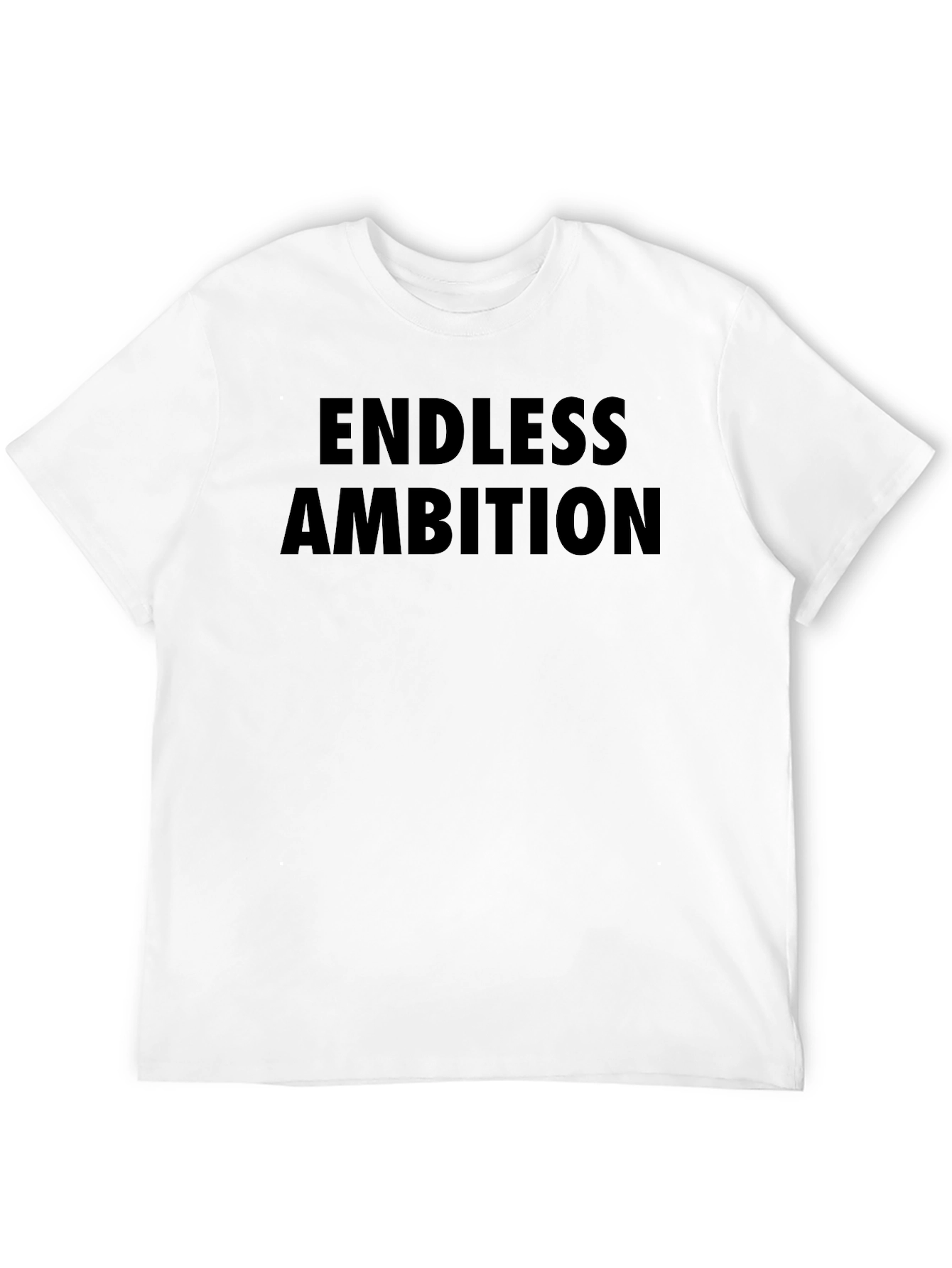 Black Endless Ambition Black Graphic Tee view 12