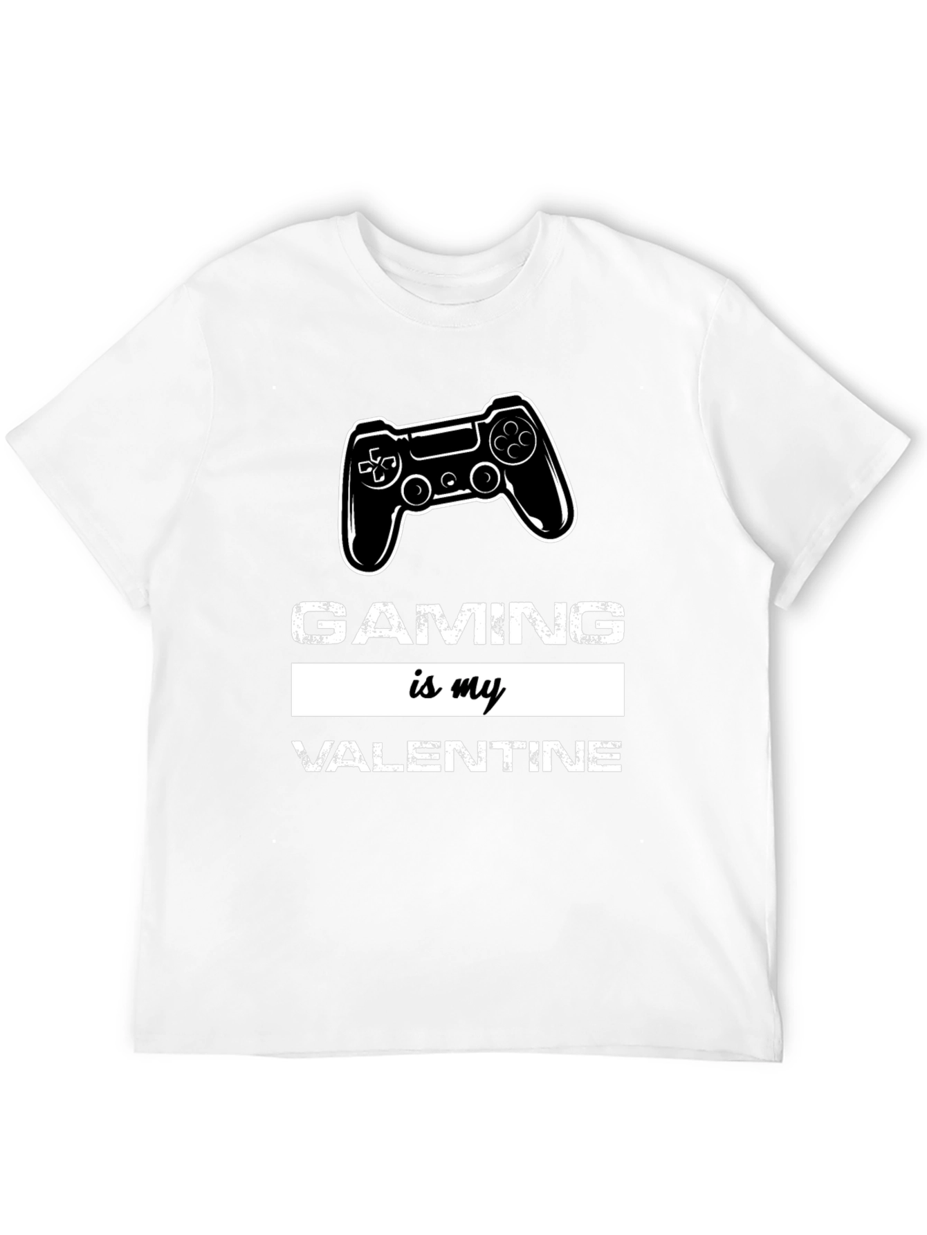 Black Gaming Is My Valentine Graphic Tee view 12