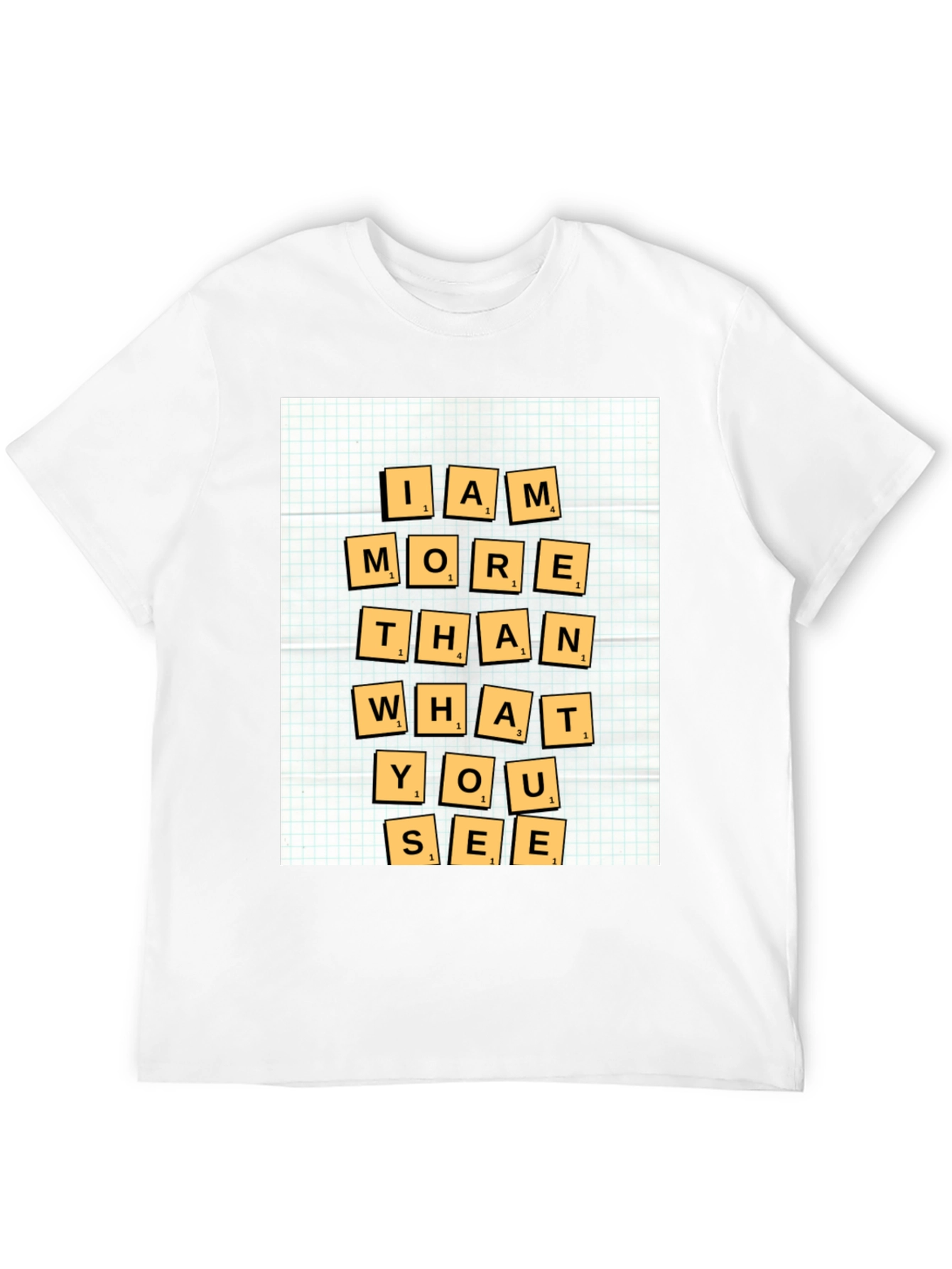 Black I Am More Than What You See Graphic Tee view 12