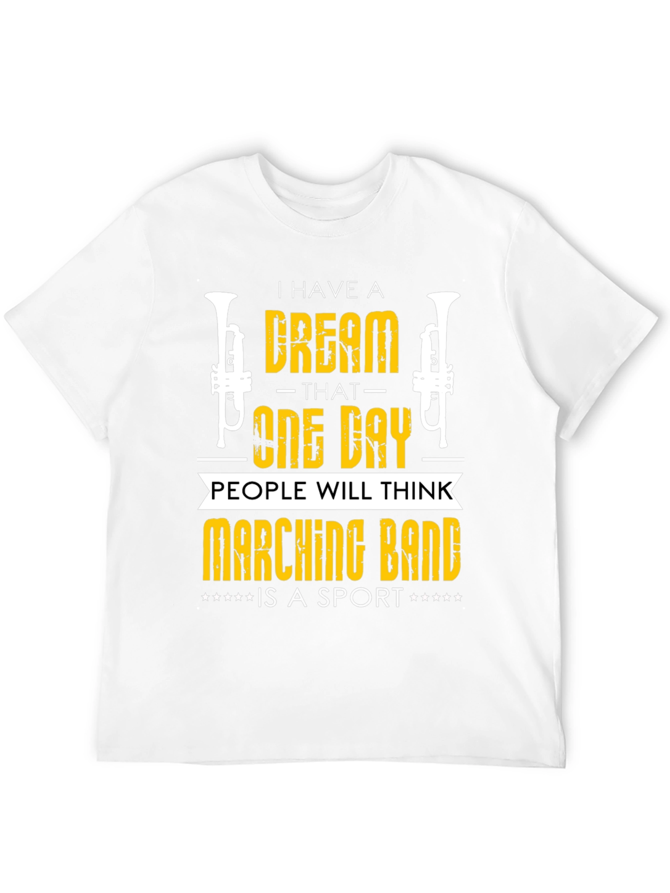 Black Marching Band Sport T-Shirt view 12
