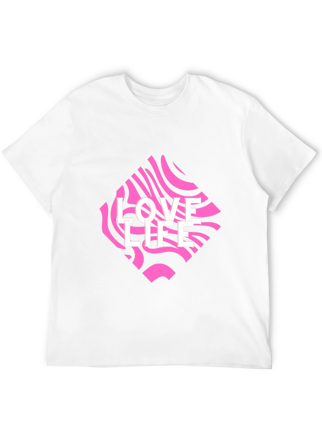 Black Love Life Graphic Tee - Black Crew Neck view 12