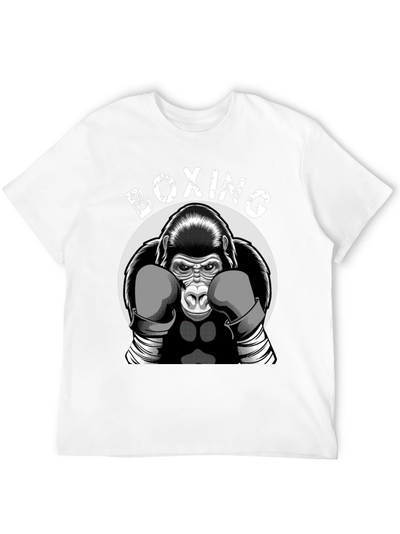 Black Boxing Gorilla Graphic Tee view 12