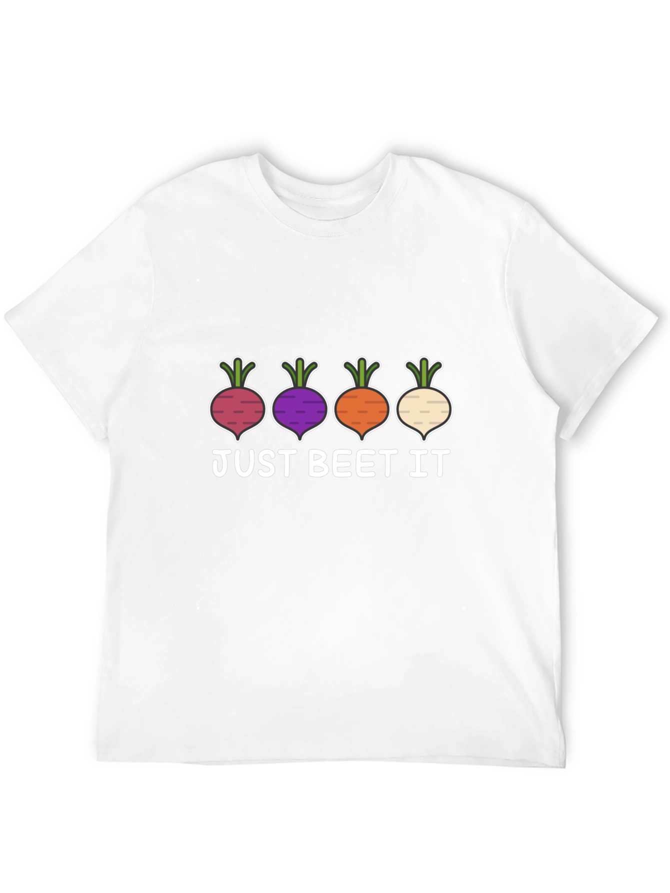 Just Beet It T-Shirt - Funny Vegetable Graphic Tee - 12