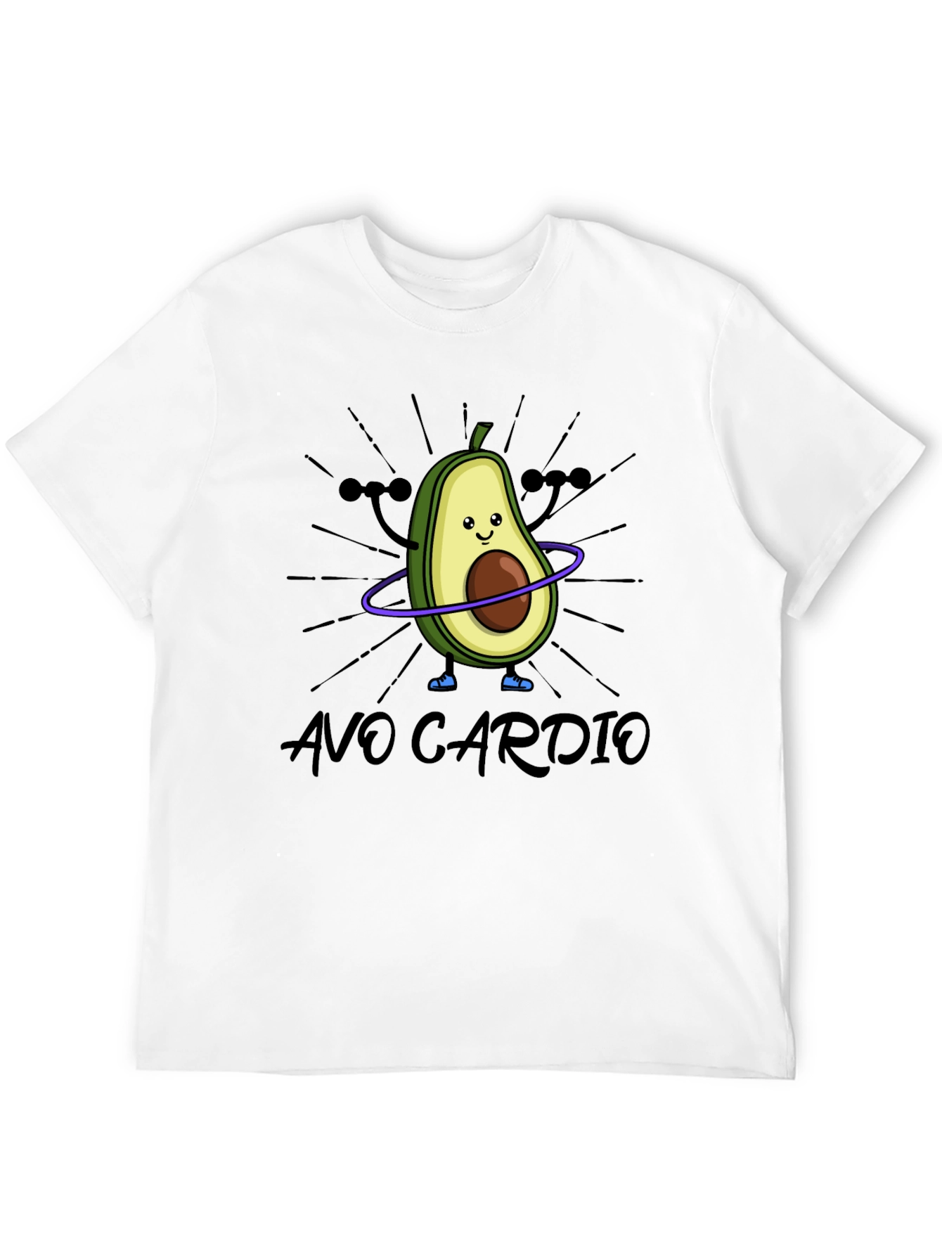 Black Avo Cardio Black T-Shirt view 12