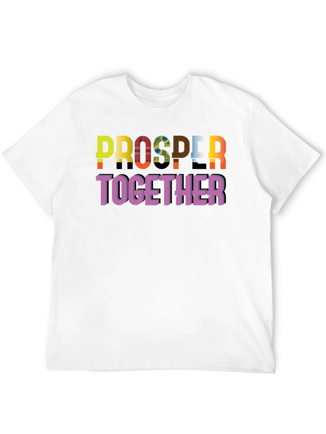 Black Prosper Together Graphic Tee view 12