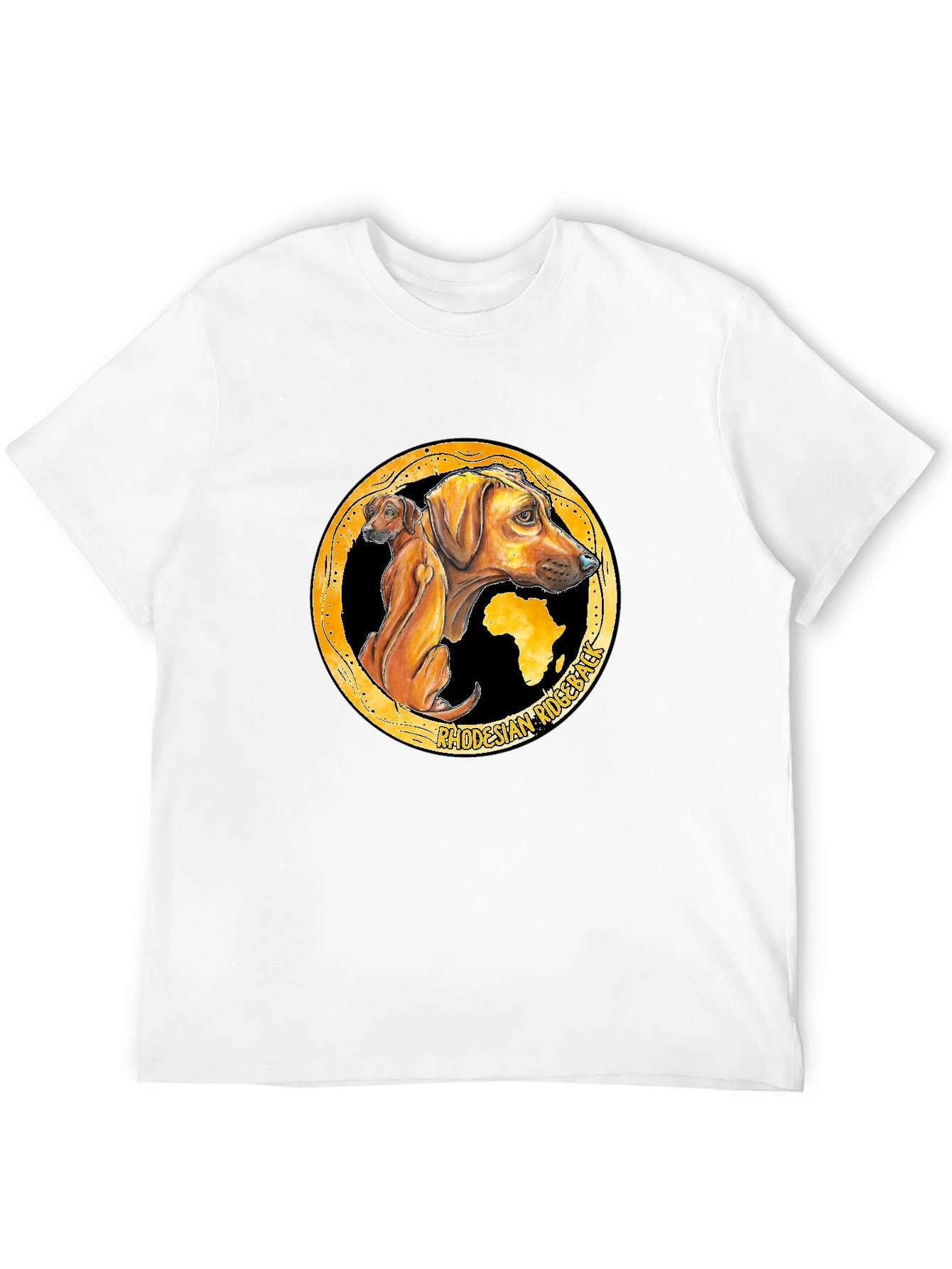 Rhodesian Ridgeback T-Shirt - Africa Dog Breed Tee - 12