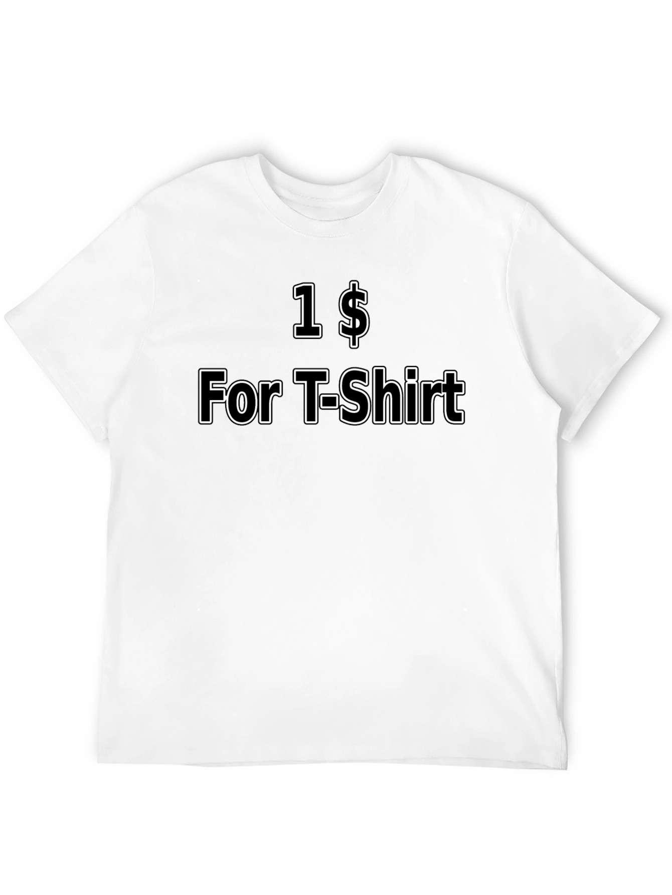 Cheap Black T-Shirt - $1 T-Shirt Deal - 12