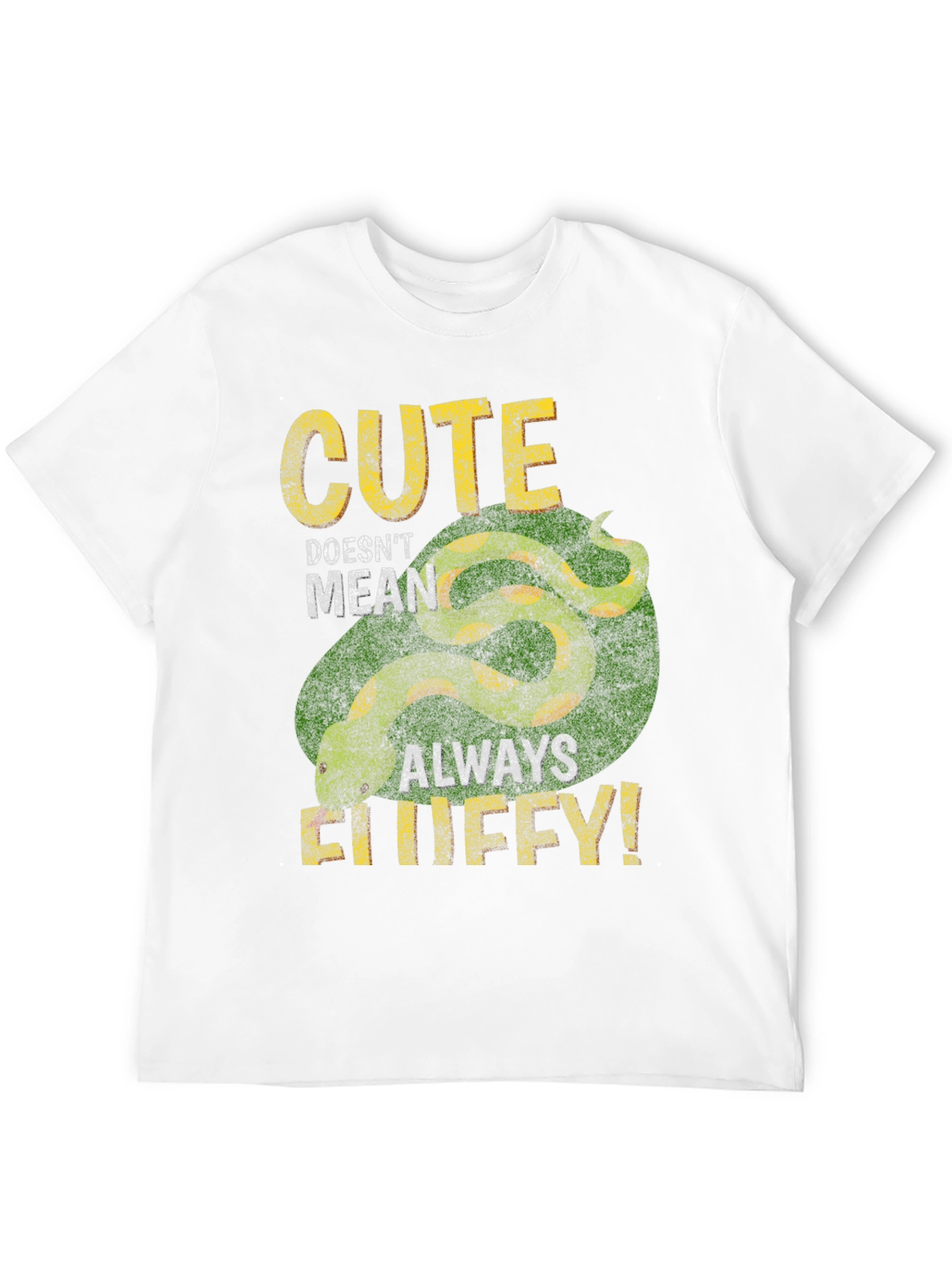 Black Cute But Deadly Snake Graphic T-Shirt view 12