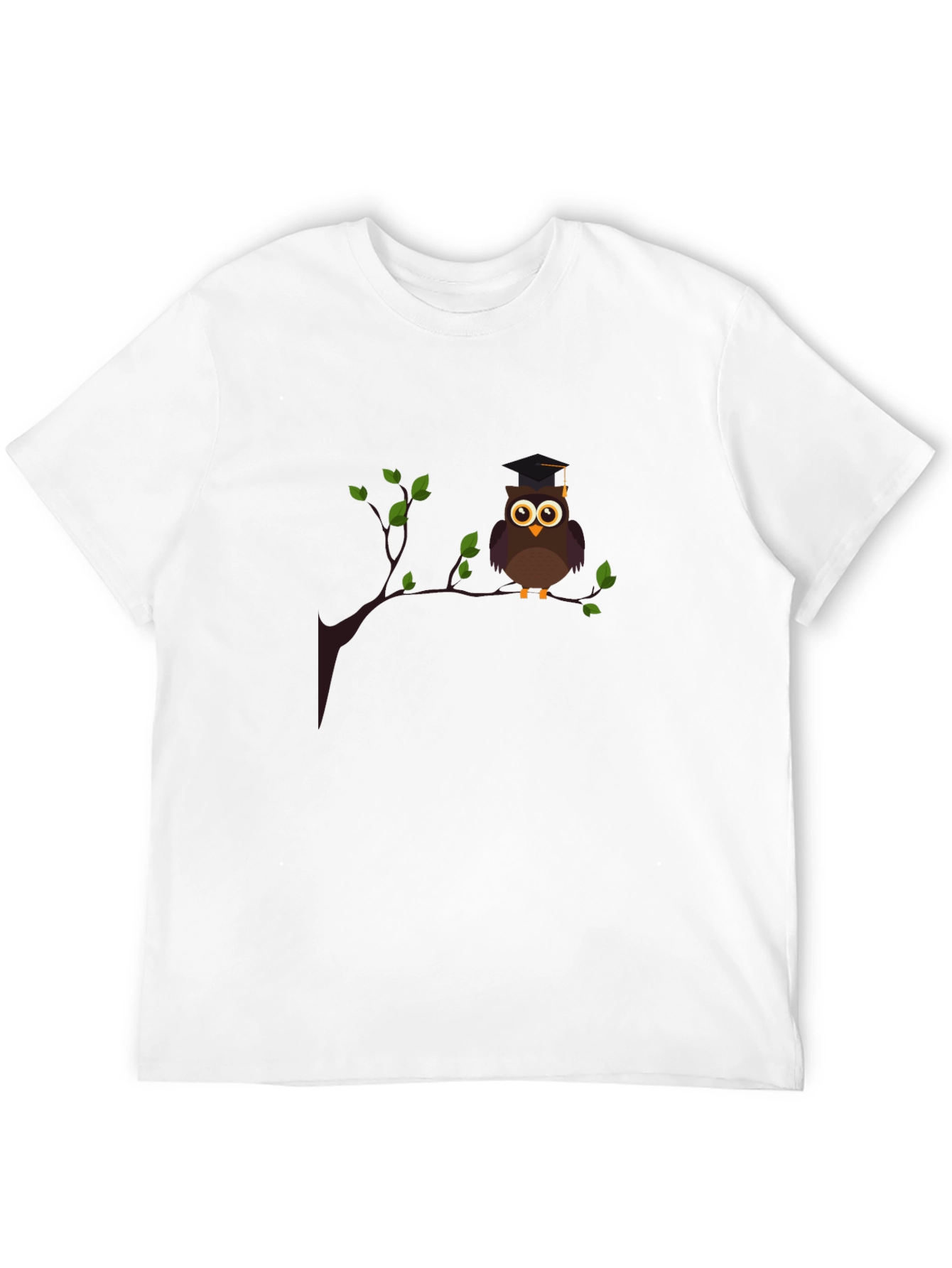 Black Owl Graduate T-Shirt view 12