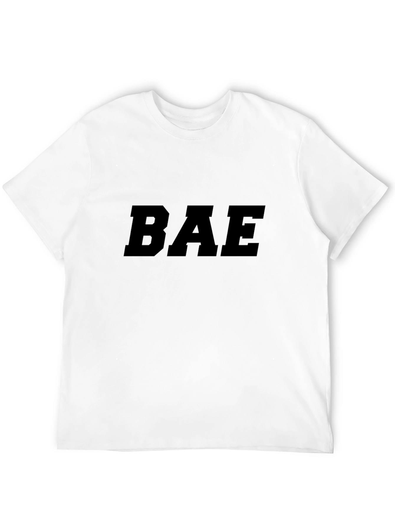 Black BAE Black Graphic Tee - Unisex Casual Top view 12