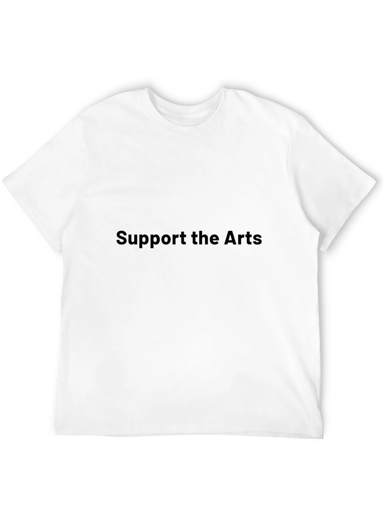 Black Support the Arts Black T-Shirt view 12