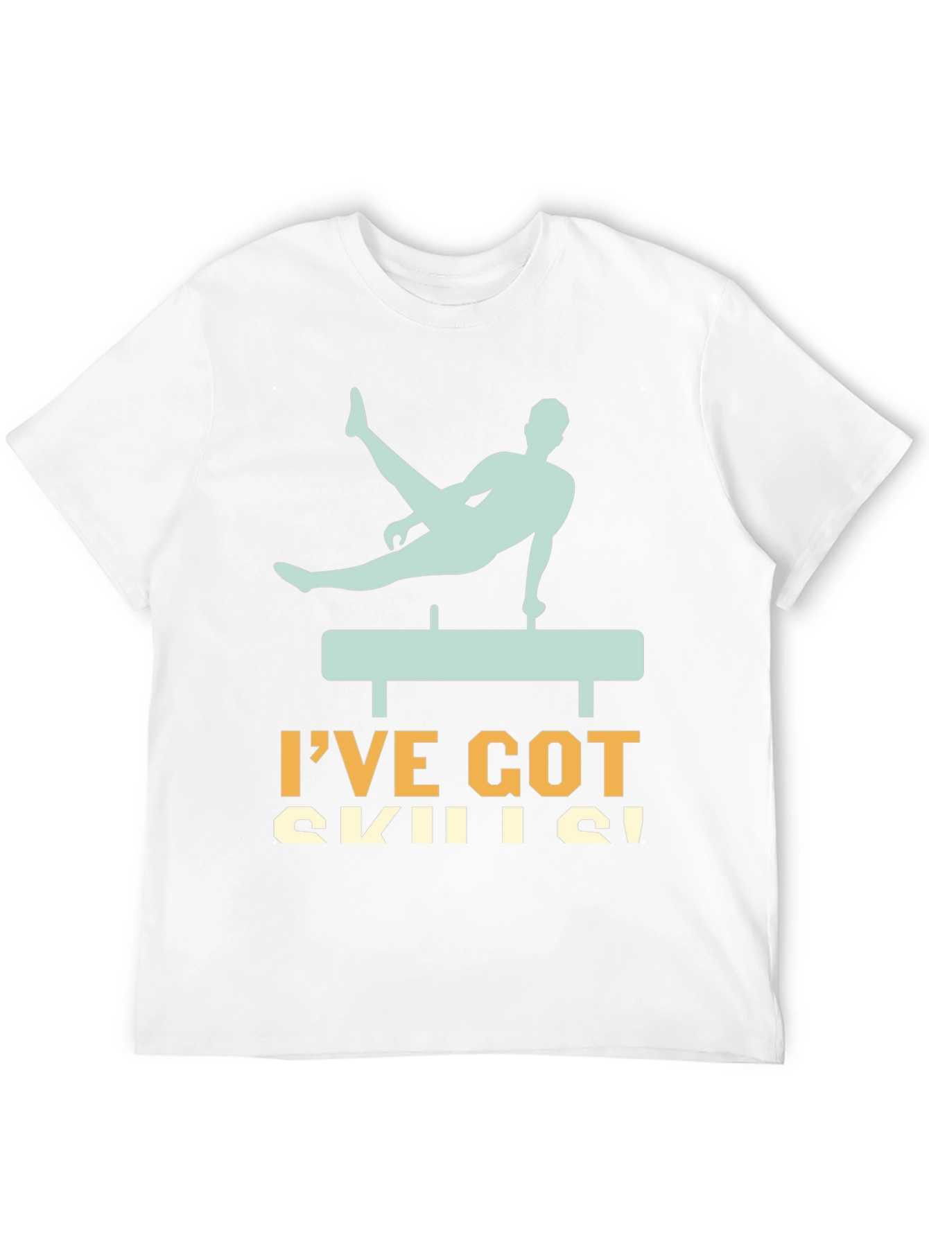 Black Gymnastics Skills T-Shirt view 12