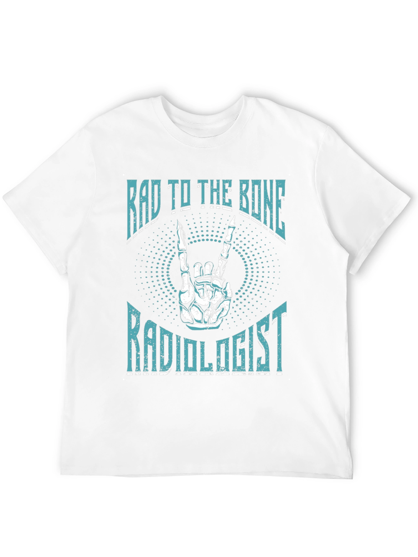 Black Rad To The Bone Radiologist Graphic T-Shirt view 12